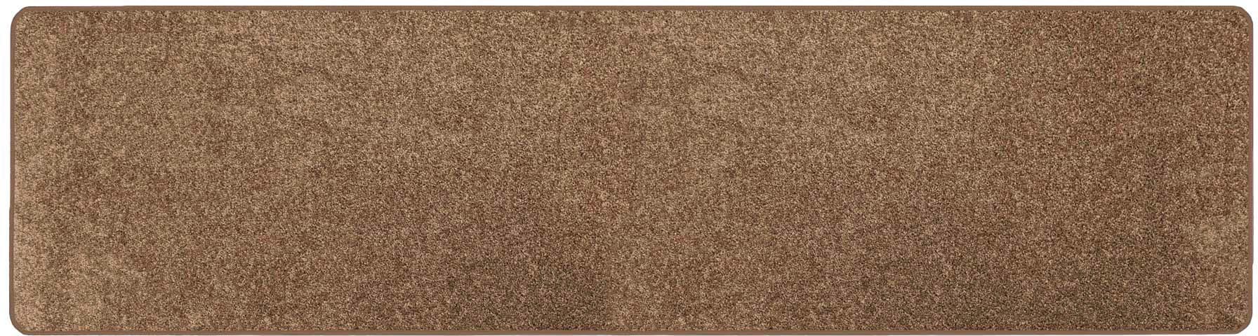 Primaflor-Ideen in Textil Läufer »Teppich MUMBAI«, rechteckig, 13 mm Höhe, Teppich-Läufer, weicher Kurzflor, Uni-Farben