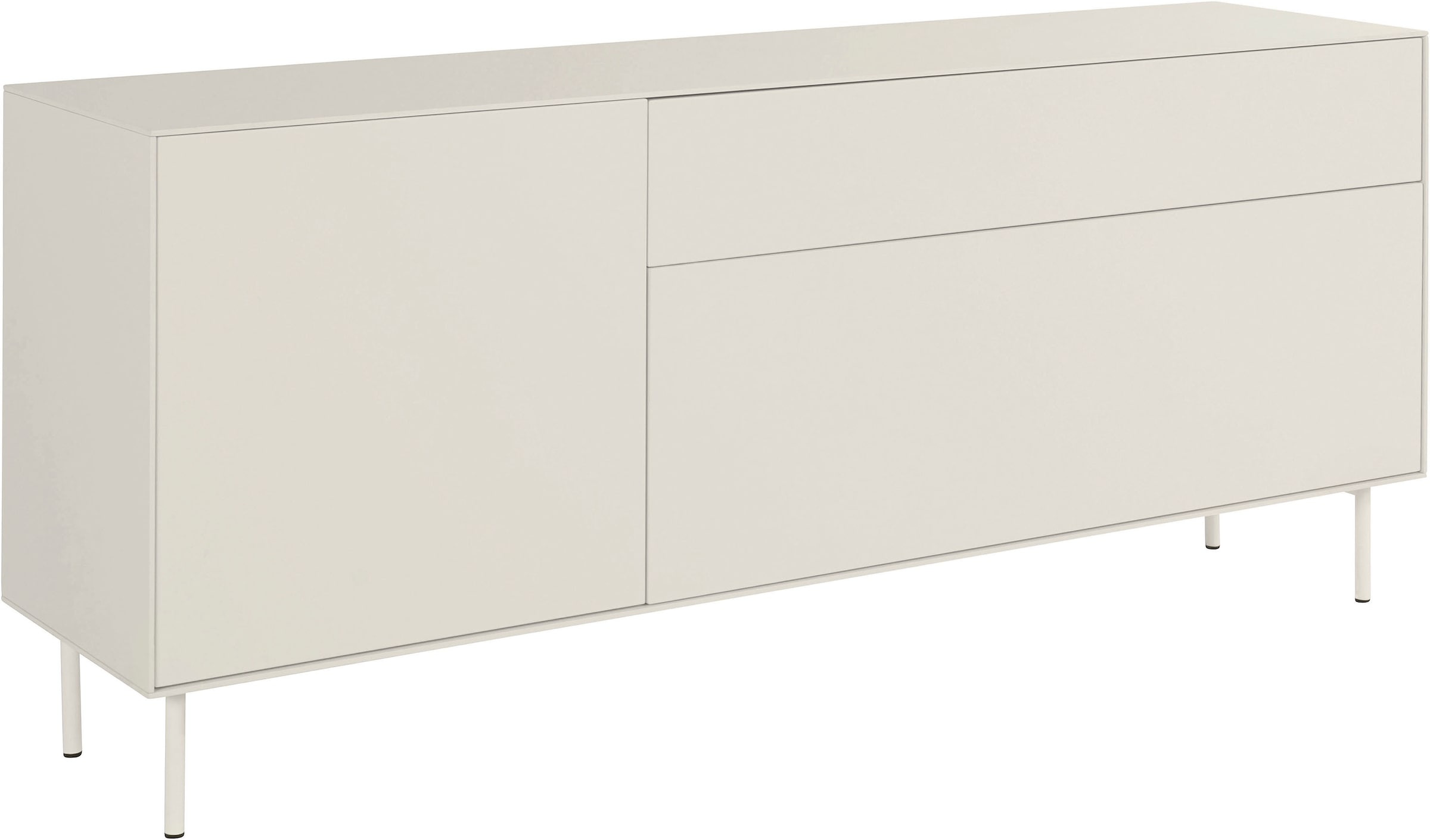 LeGer Home by Lena Gercke Lowboard »Essentials«, Breite: 167 cm, MDF lackiert, Push-to-open-Funktion