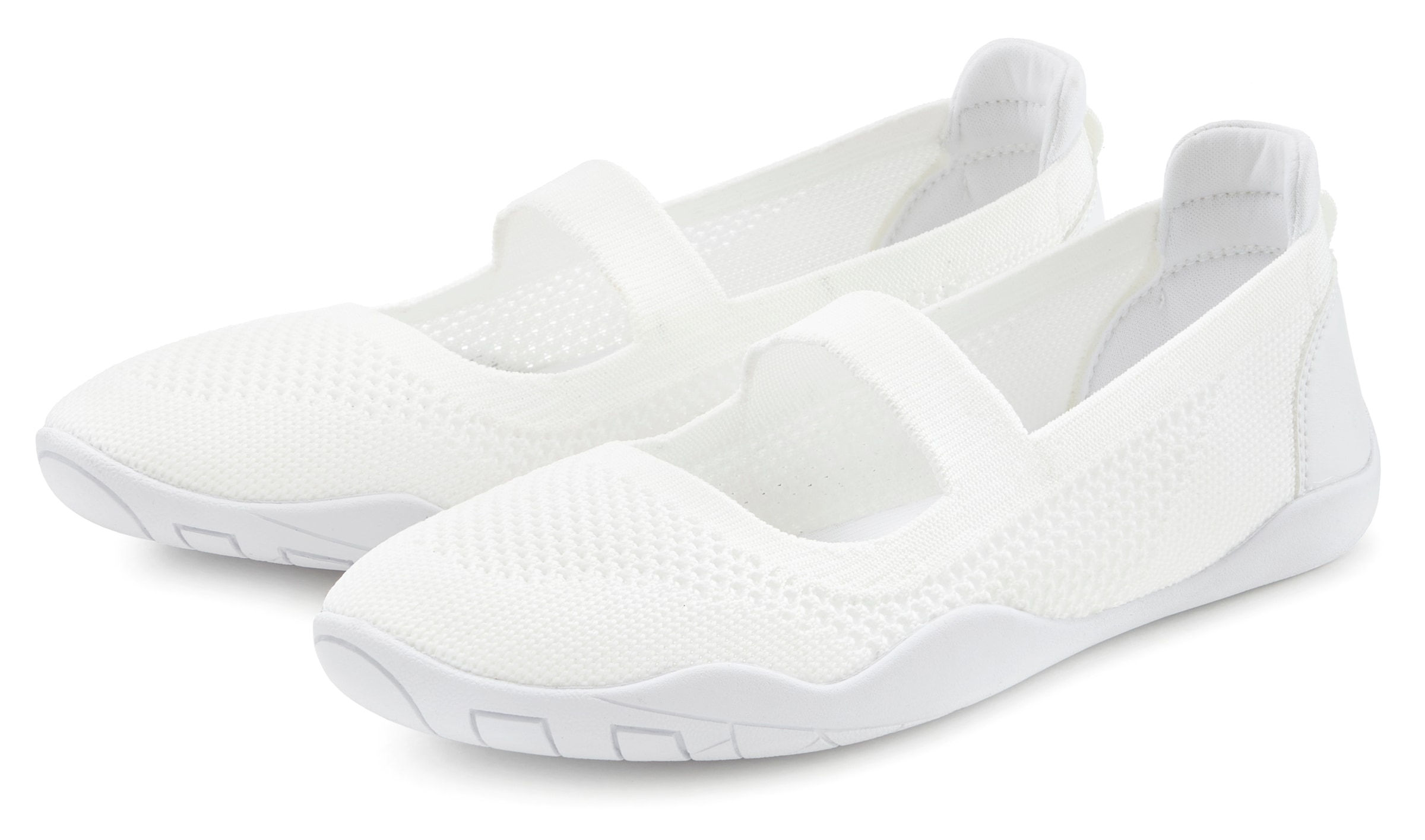 Sneaker Ballerinas »Riemchenballerina, Slip-On-Sneaker«, Freizeitschuh, Slipper,...