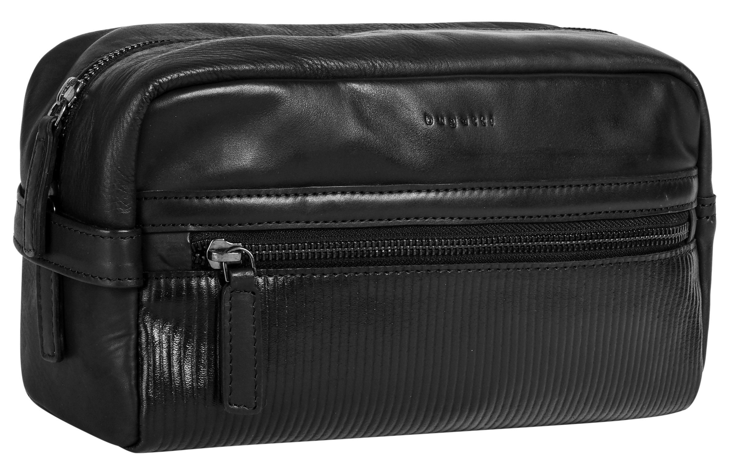 bugatti Kulturbeutel »JOEL« echt Leder