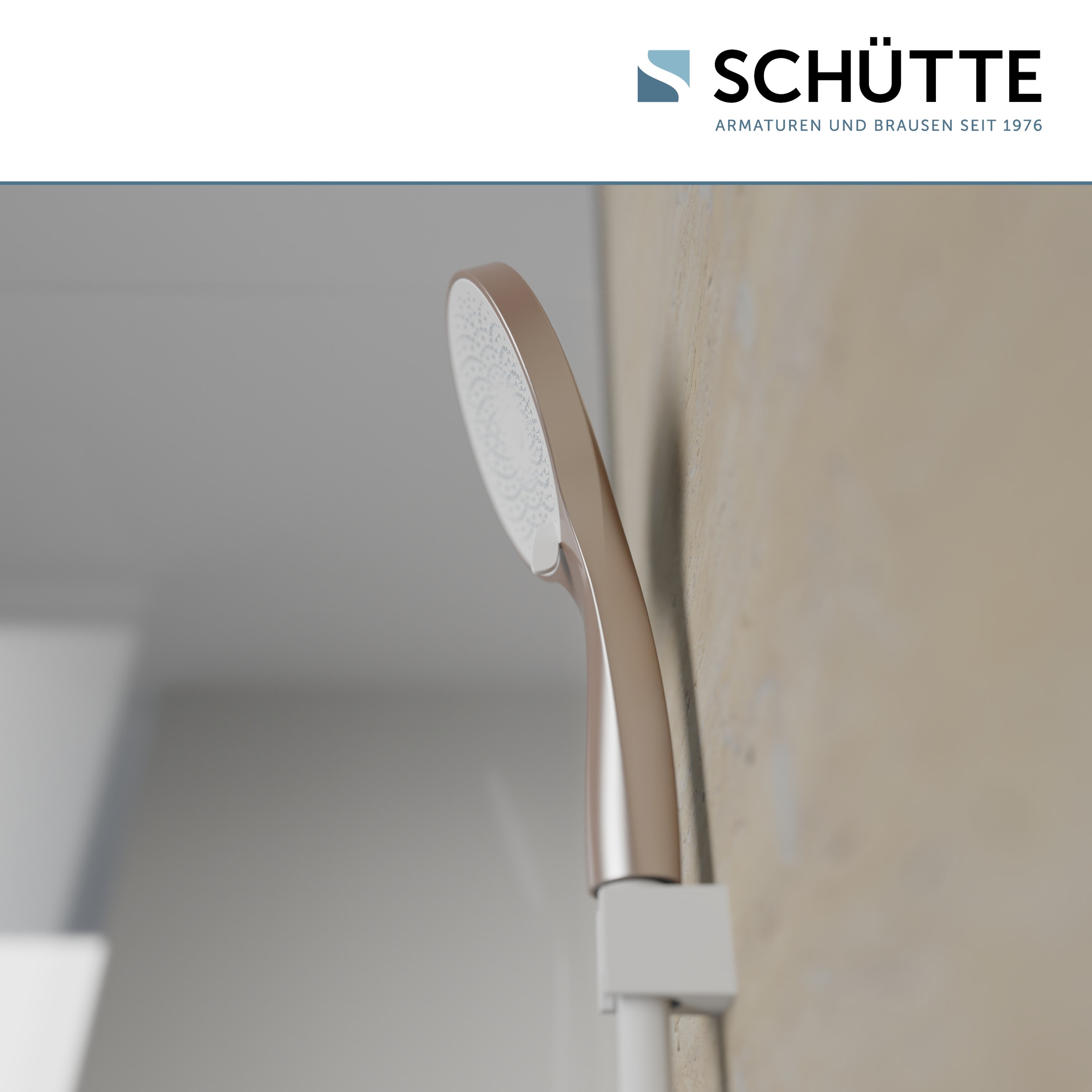 Schütte Handbrause »CAPRI«, Duschbrause, 3-fach verstellbar, Antikalk, wassersparend
