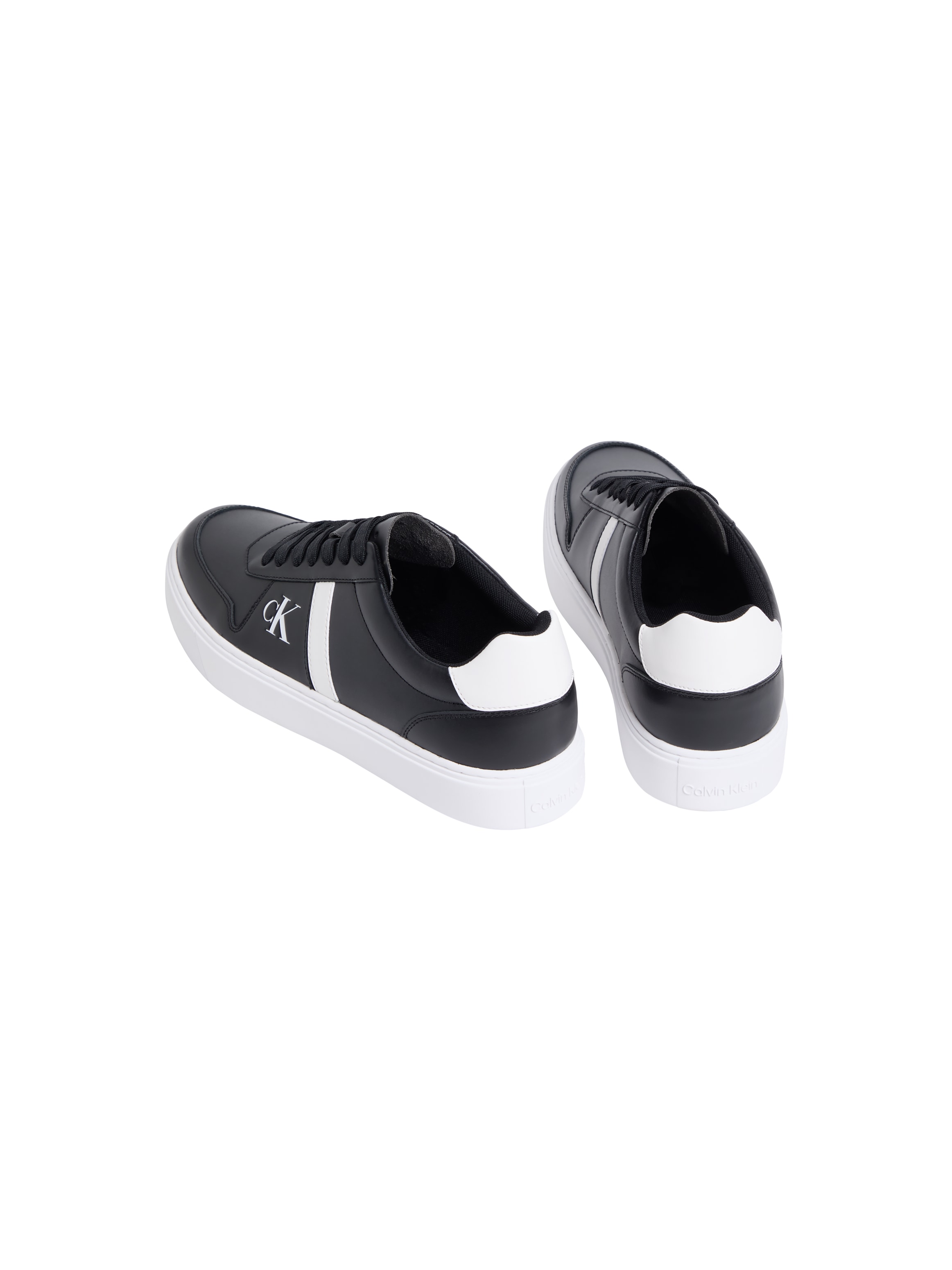Calvin Klein Plateausneaker »CLASSIC CUPS LACE LTH EMB TONGUE«  Basket-Sneaker, Halbschuh, Schnürschuh mit seitlichem CK-Logo
