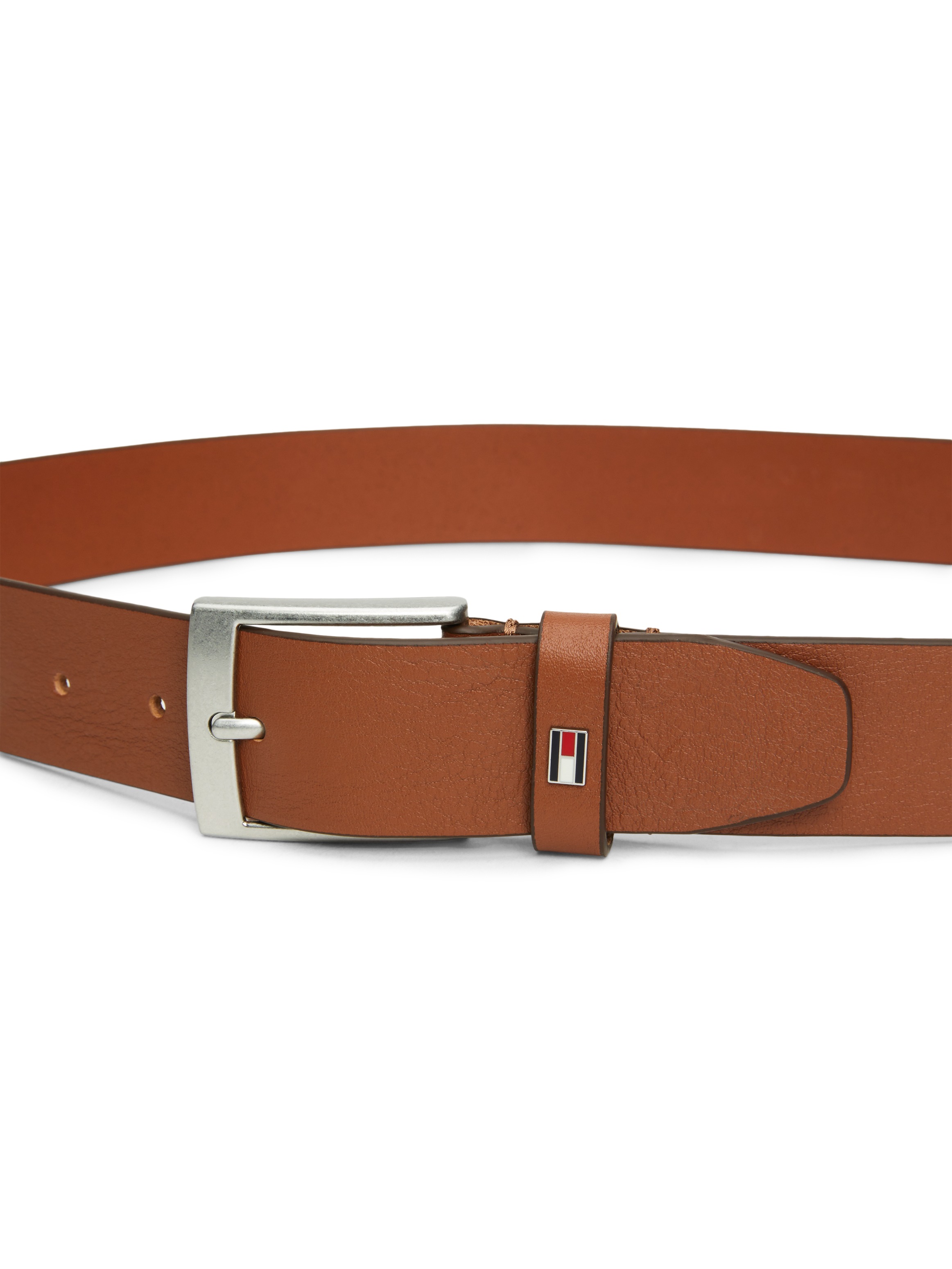 Tommy Hilfiger Ledergürtel »Adan New Leather 3,5cm«, mit Logoprägung