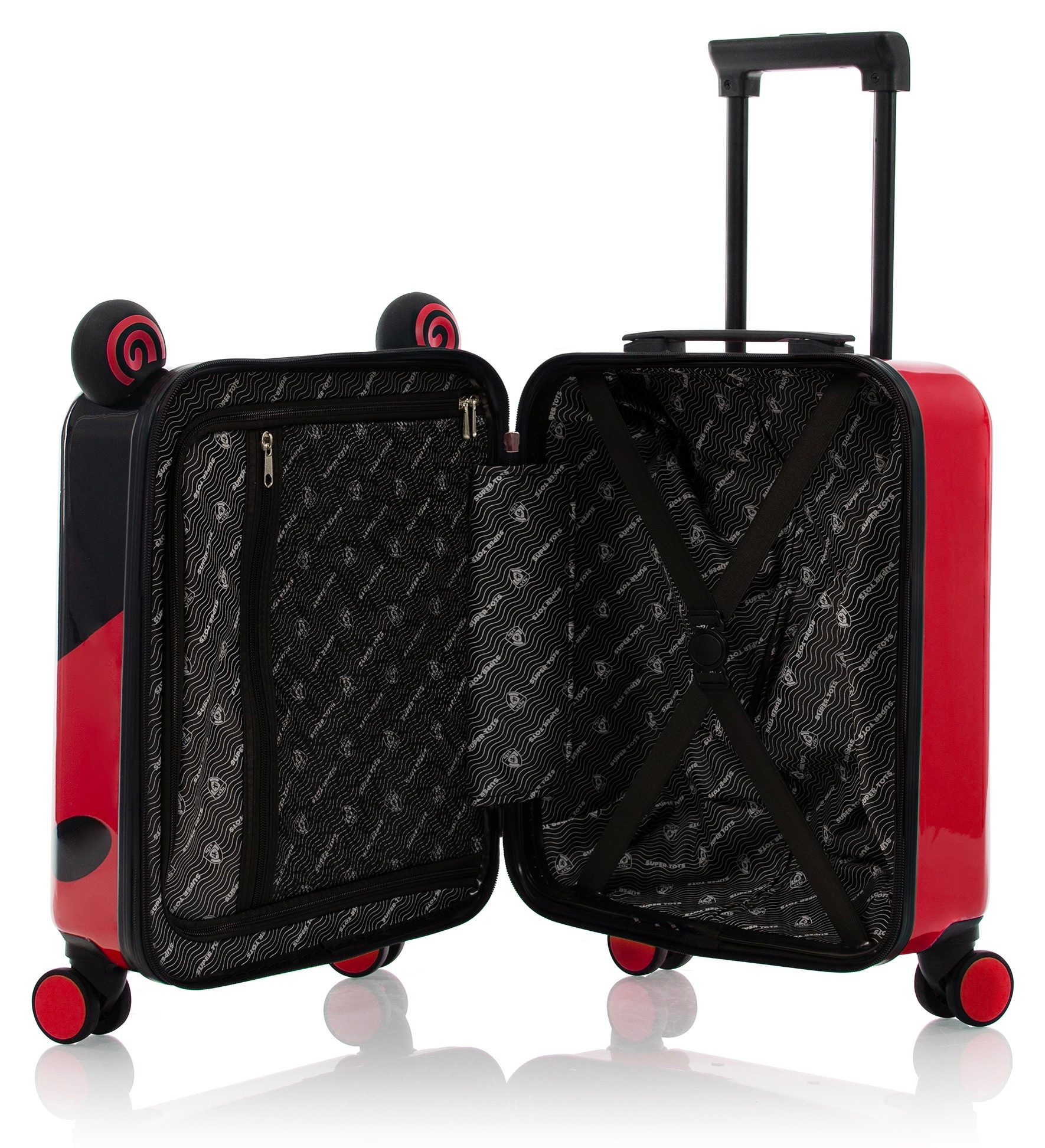 Heys Kofferset »Super Tots, 46 cm, Marienkäfer« Heys x Joachim Llambi Kindertrolley Kinder Reisegepäck