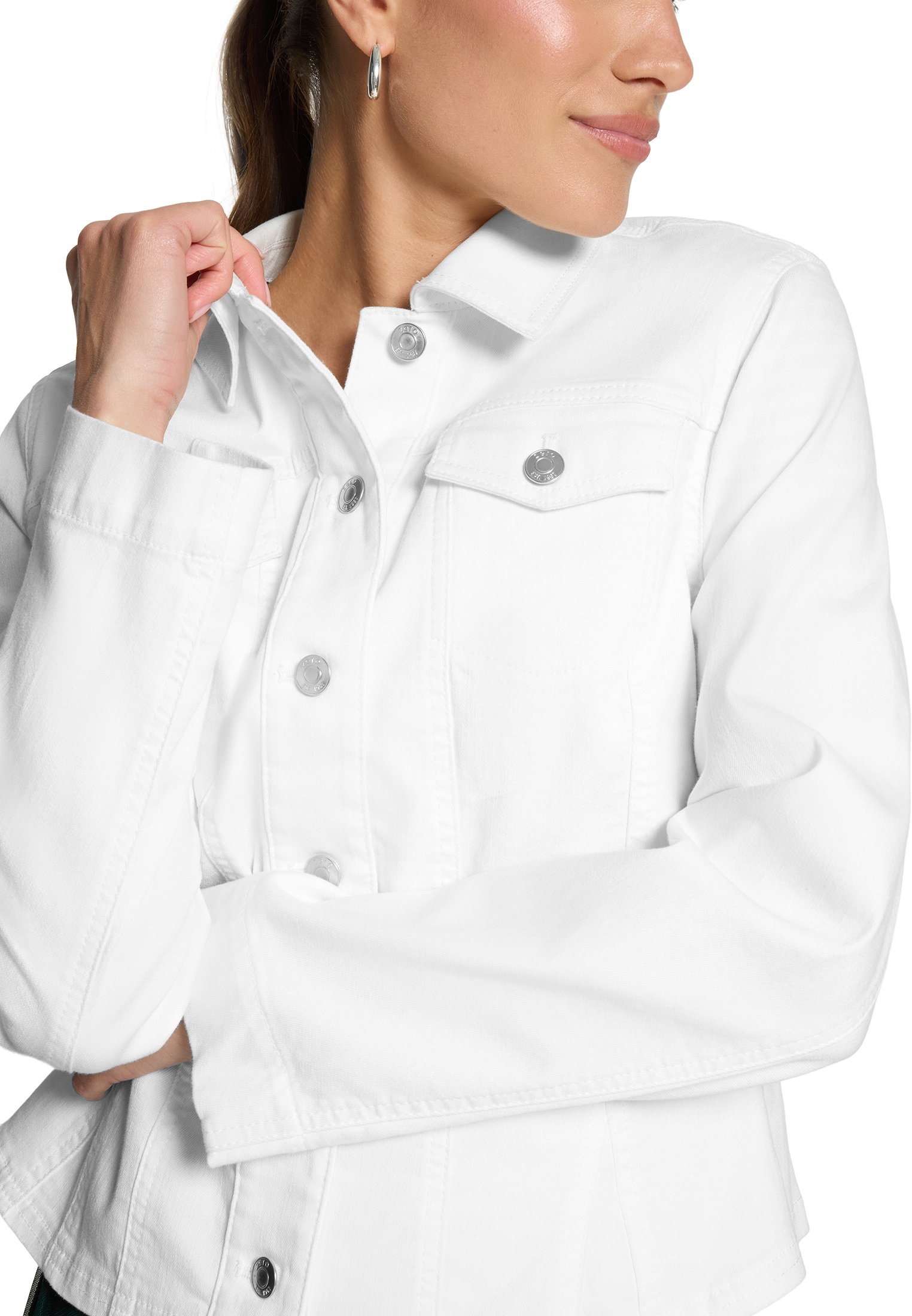 Zero Jackenblazer »Blazer-Jacke im Jeans-Look«