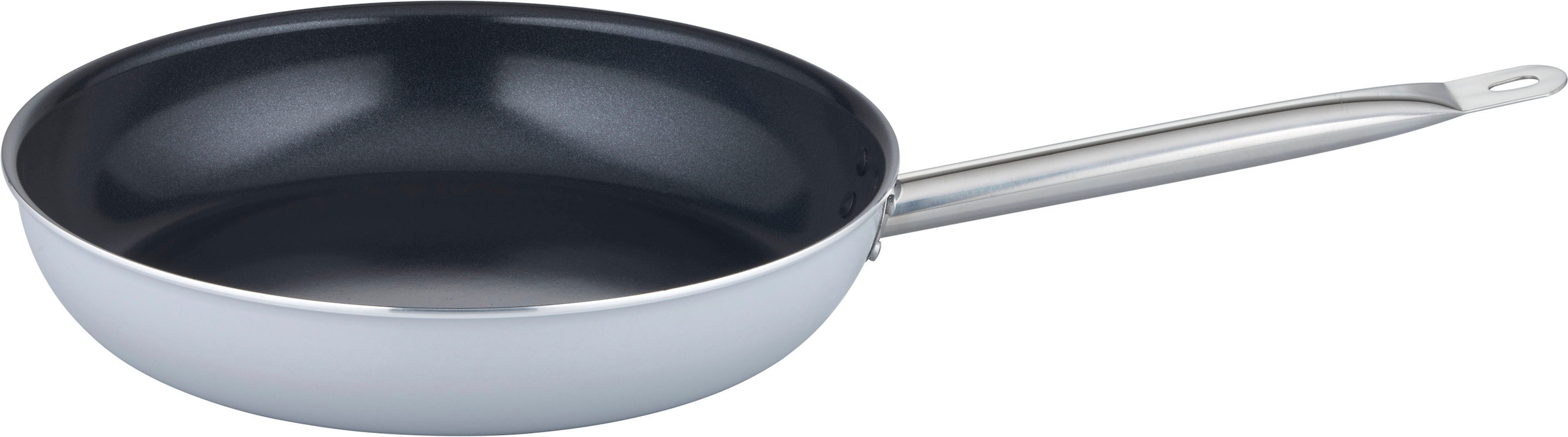 GSW Bratpfanne »Gastro Basic, Gastro-Qualität«, Aluminium, PFAS-freien VITAFLON® QUARZIT Antihaft-Versiegelung, Induktion