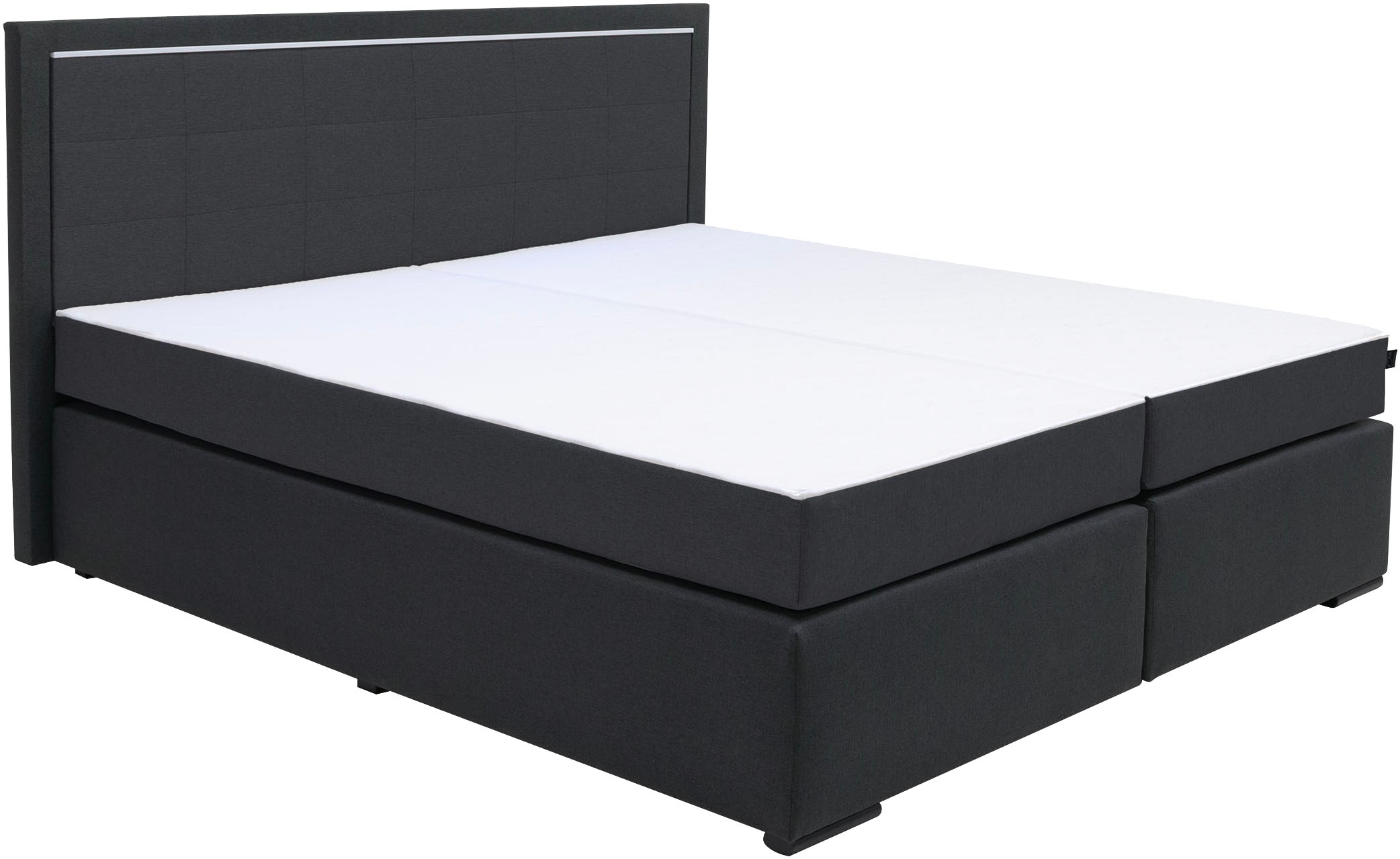 COLLECTION AB Boxspringbett »30 Jahre Jubiläums-Modell Athena«, in H2,H3 & H4, inkl. LED-Leiste