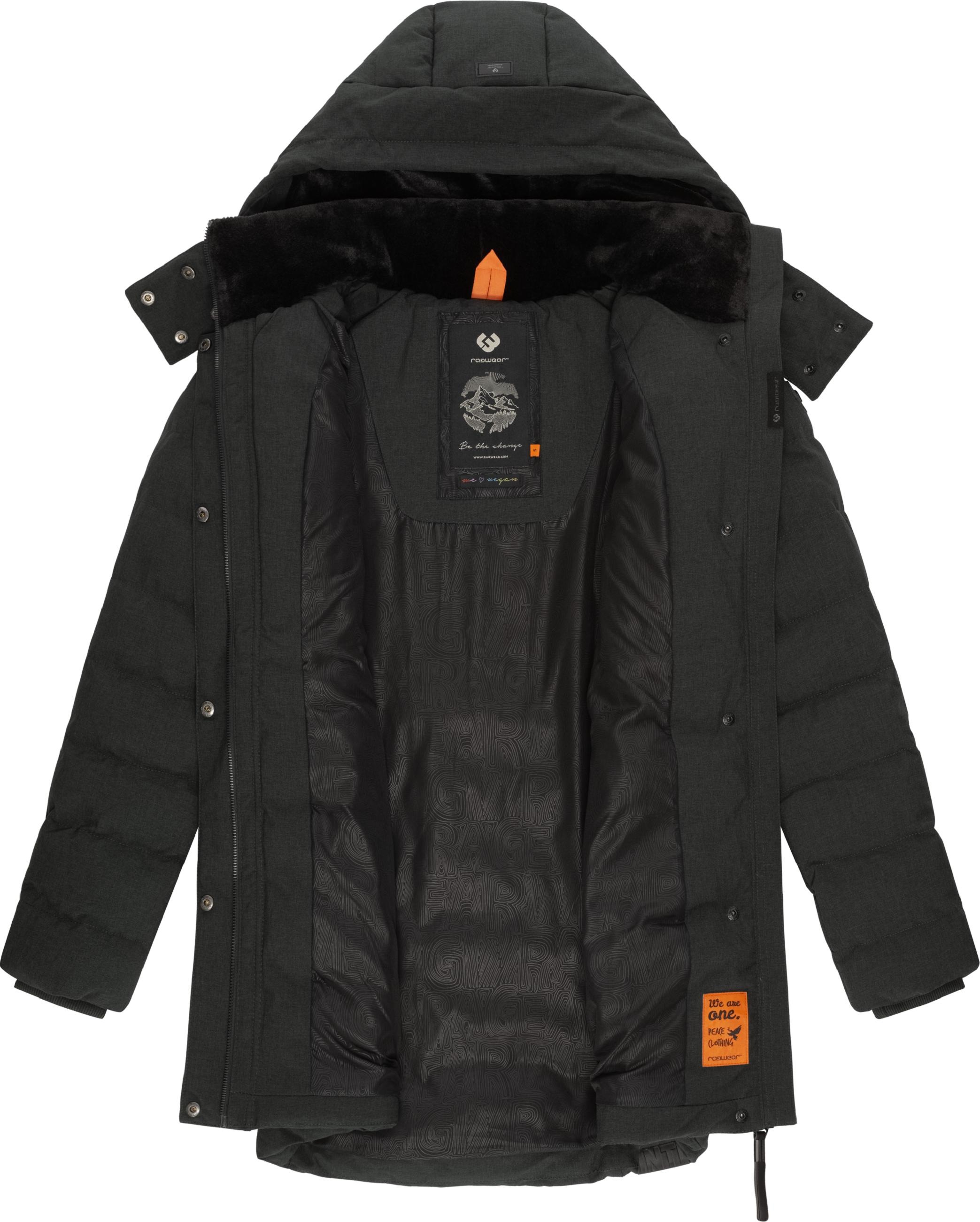 Ragwear Wintermantel »Winterjacke Ashanta Block«
