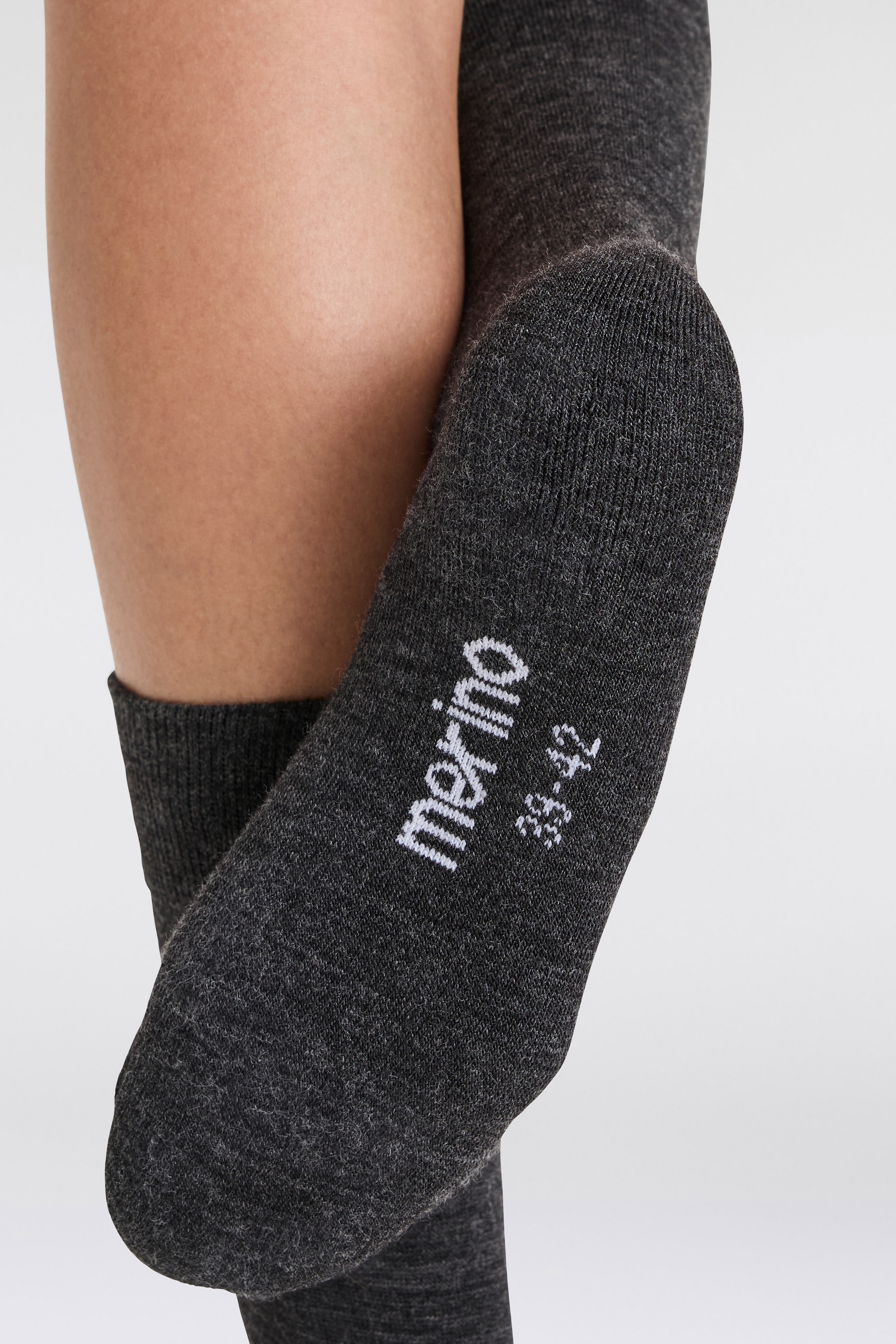 Apollo Basicsocken, (3er Pack), mit Stickerei und weichen Merinowoll-Anteil