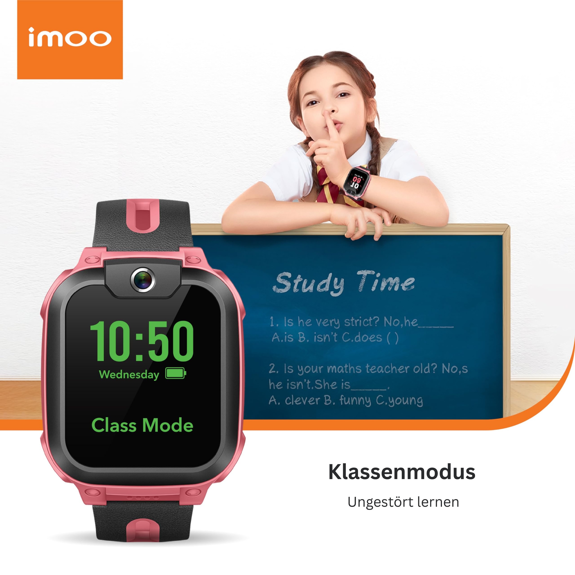 Imoo Smartwatch »Watch Phone Z1 Kinder«(33/ 1,3 ″) Mocor OS