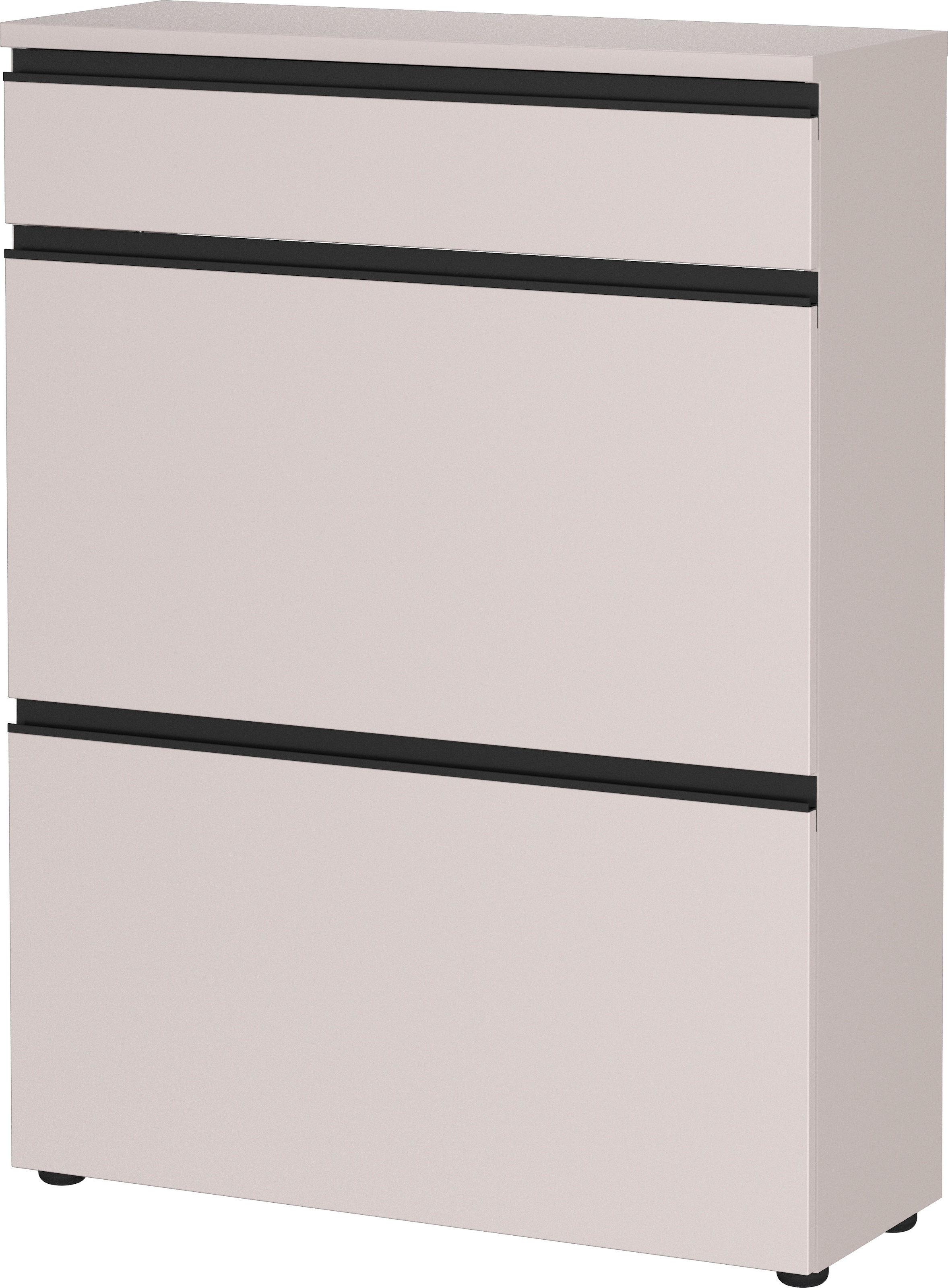 GERMANIA Schuhschrank »Baldone« 1 Stk. tlg. Schuhklapper, mit Schublade, Griffe aus Metall, Tiefe: 29 cm