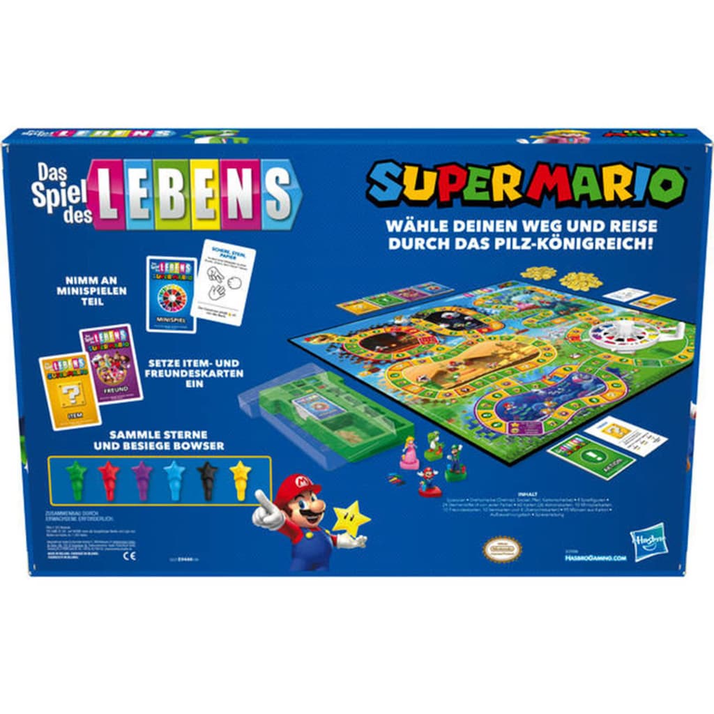 Hasbro Spiel »Das Spiel des Lebens Super Mario«