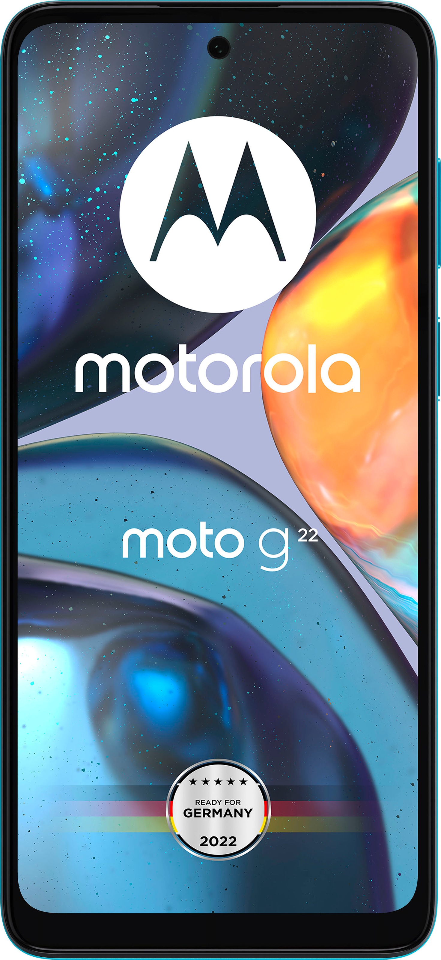 Motorola Smartphone »G22«, Iceberg Blue, 16,51 cm/6,5 Zoll, 64 GB Speicherplatz, 50 MP Kamera