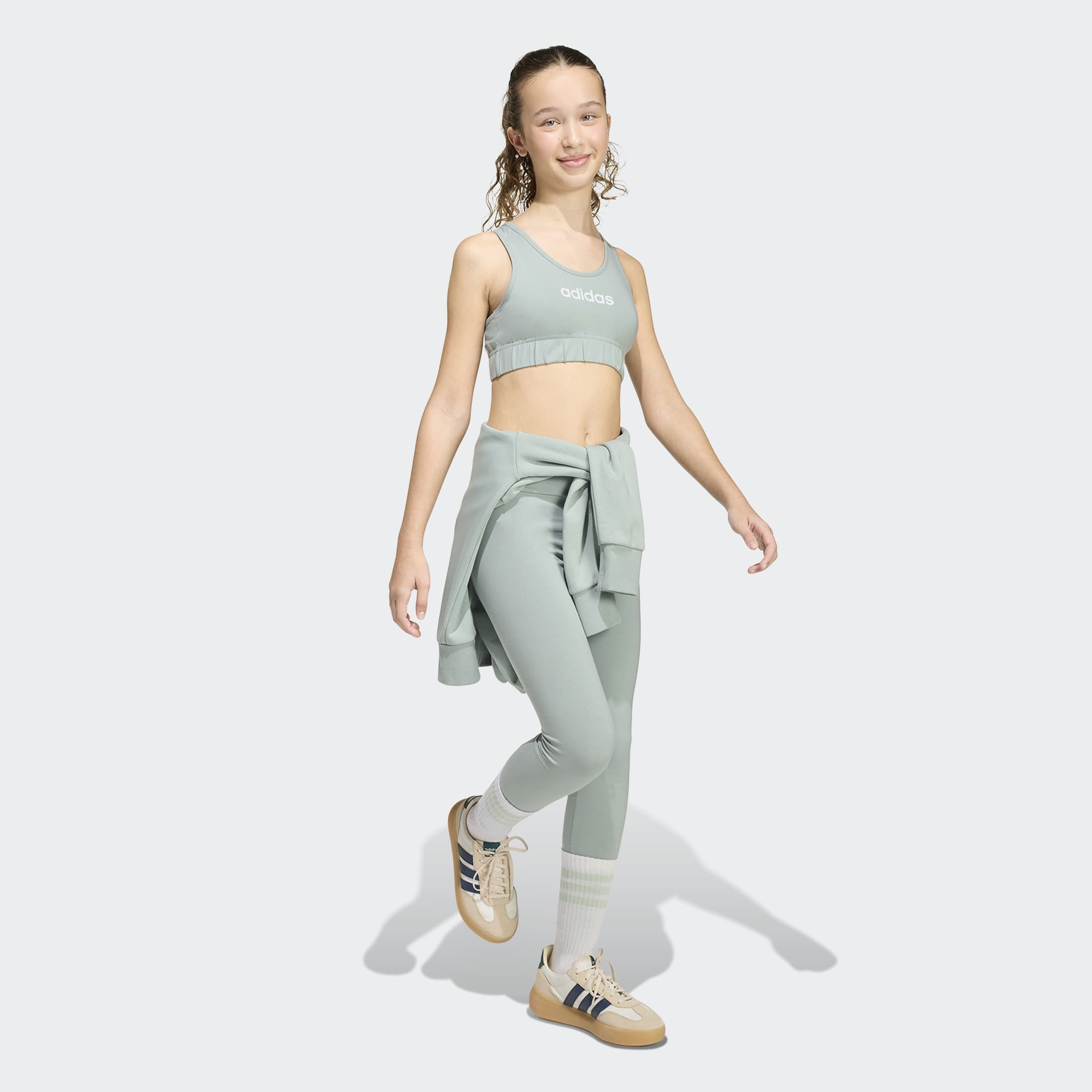 adidas Sportswear Leggings »JG LIN LEG 230«  sportlicher Stil, für Kinder, aus Baumwolle mit Elasthan