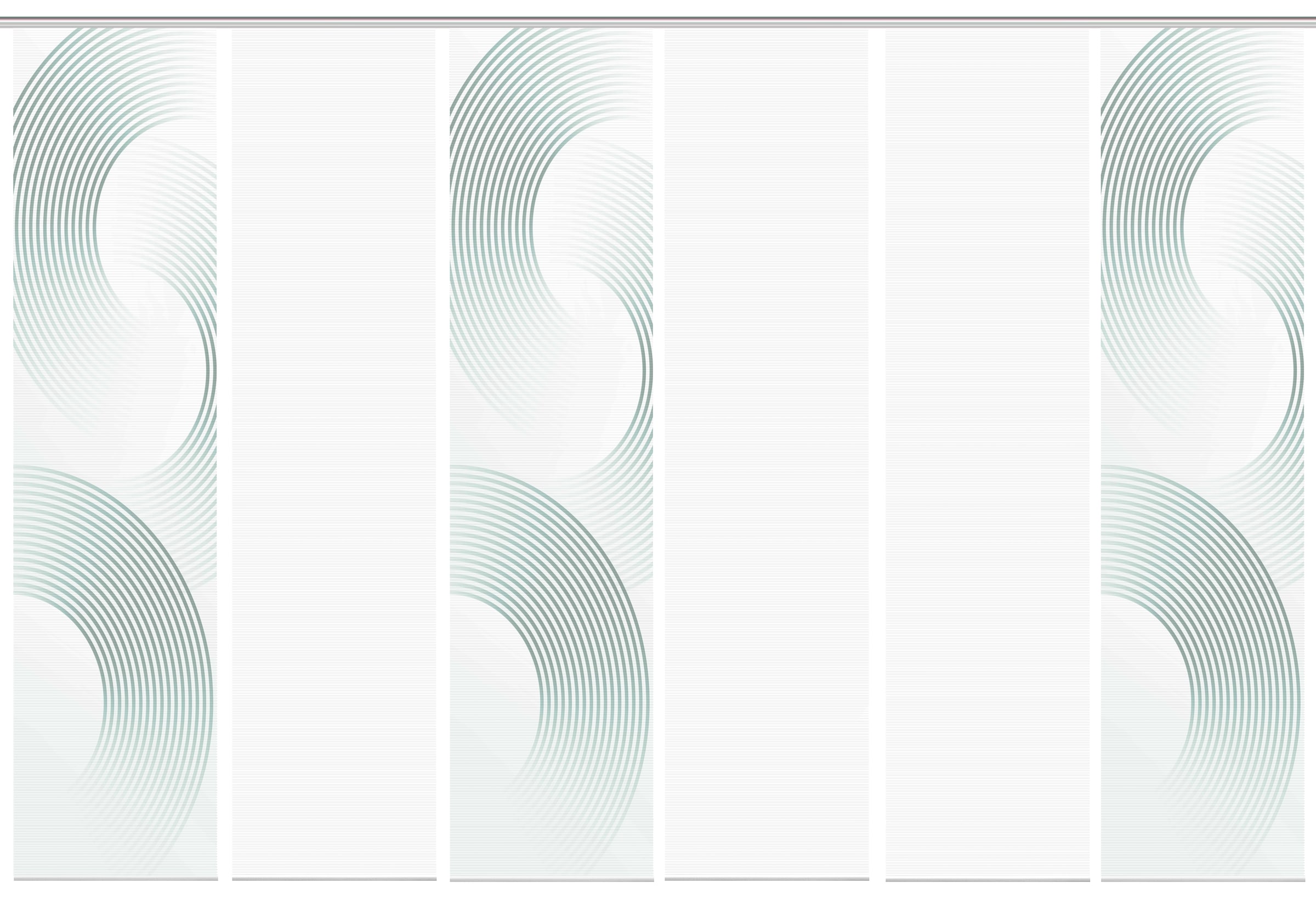 Vision Schiebegardine »BEXON« Paneelwagen 6 Stk. tlg. SET,SCHIEBEVORHANG,BAMBUS,DIGITALDRUCK