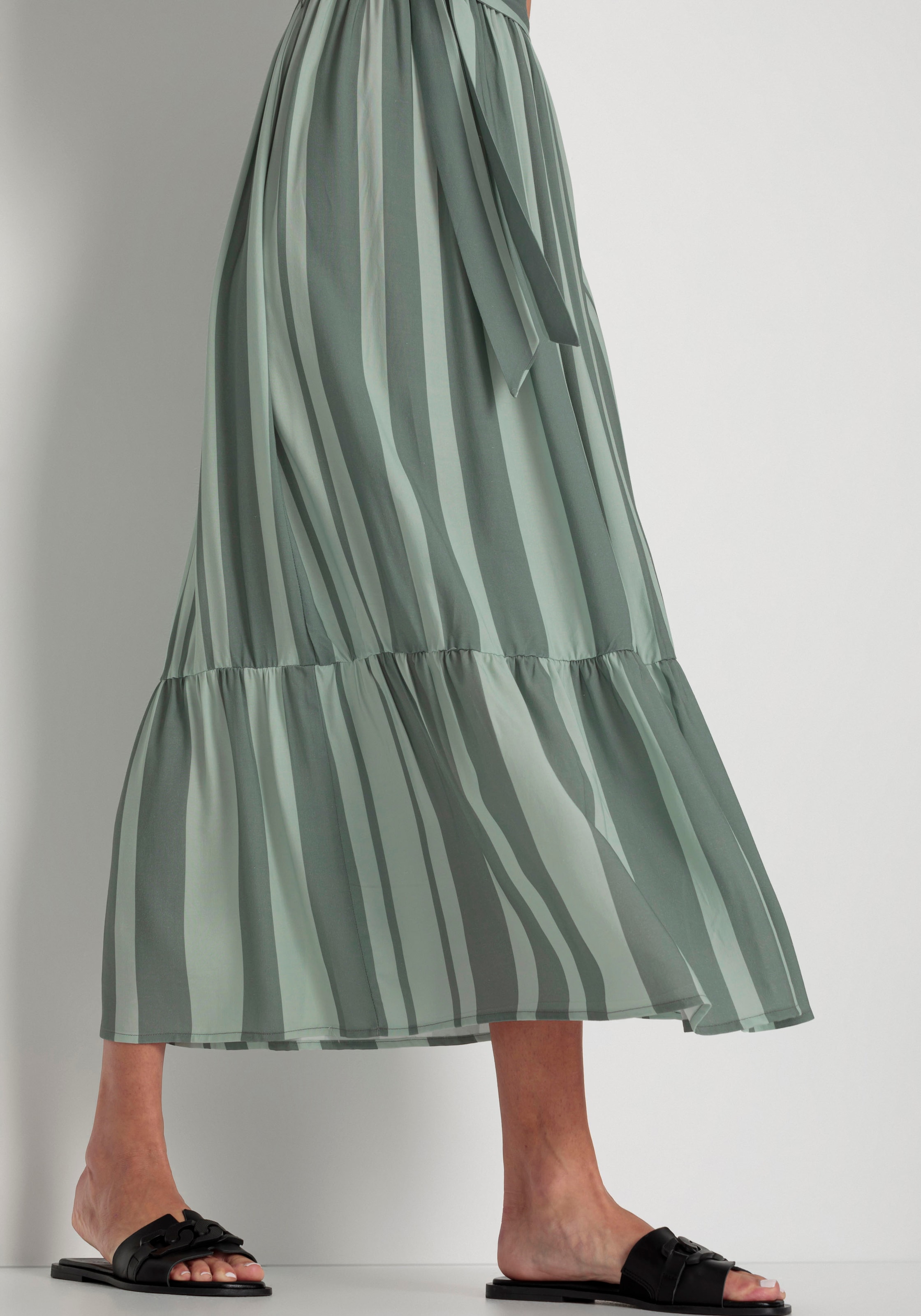 HECHTER PARIS Midikleid, mit Bindeband
