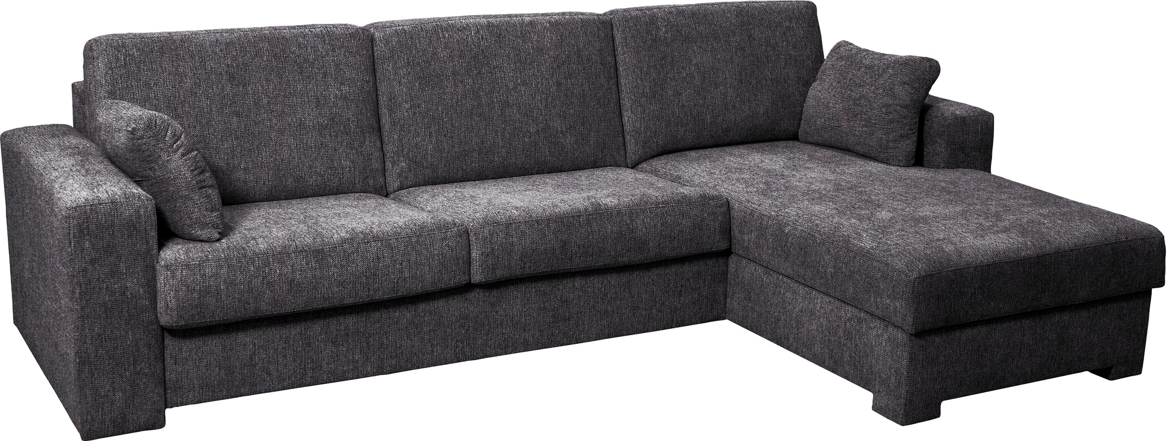 Home affaire Ecksofa »Roma "M" Matratzenhöhe 14 cm, Dauerschlaffunktion, mit Unterfederung,«, Liegemaße ca 143x198 cm, L-Form