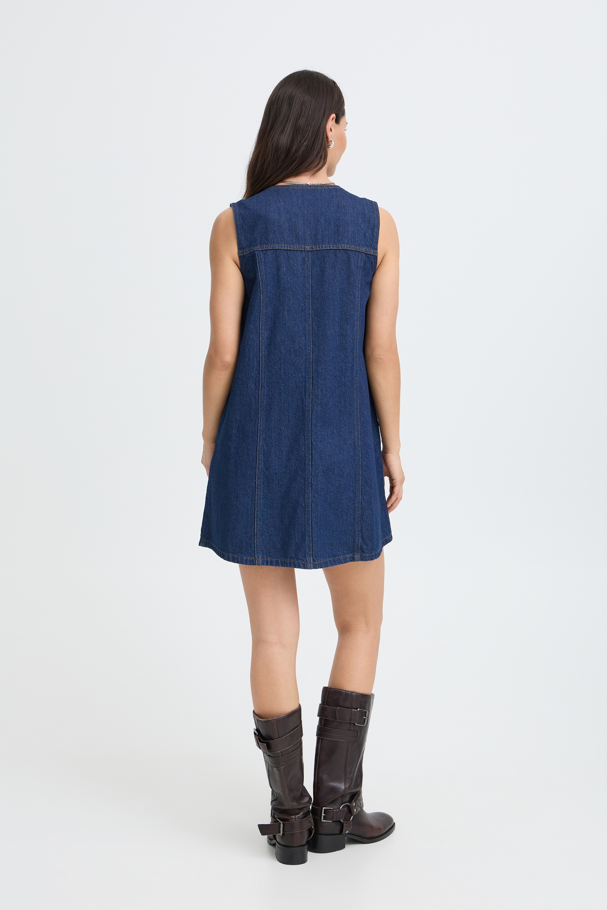 b.young Jeanskleid »Damen Denimkleid BYLEONE«