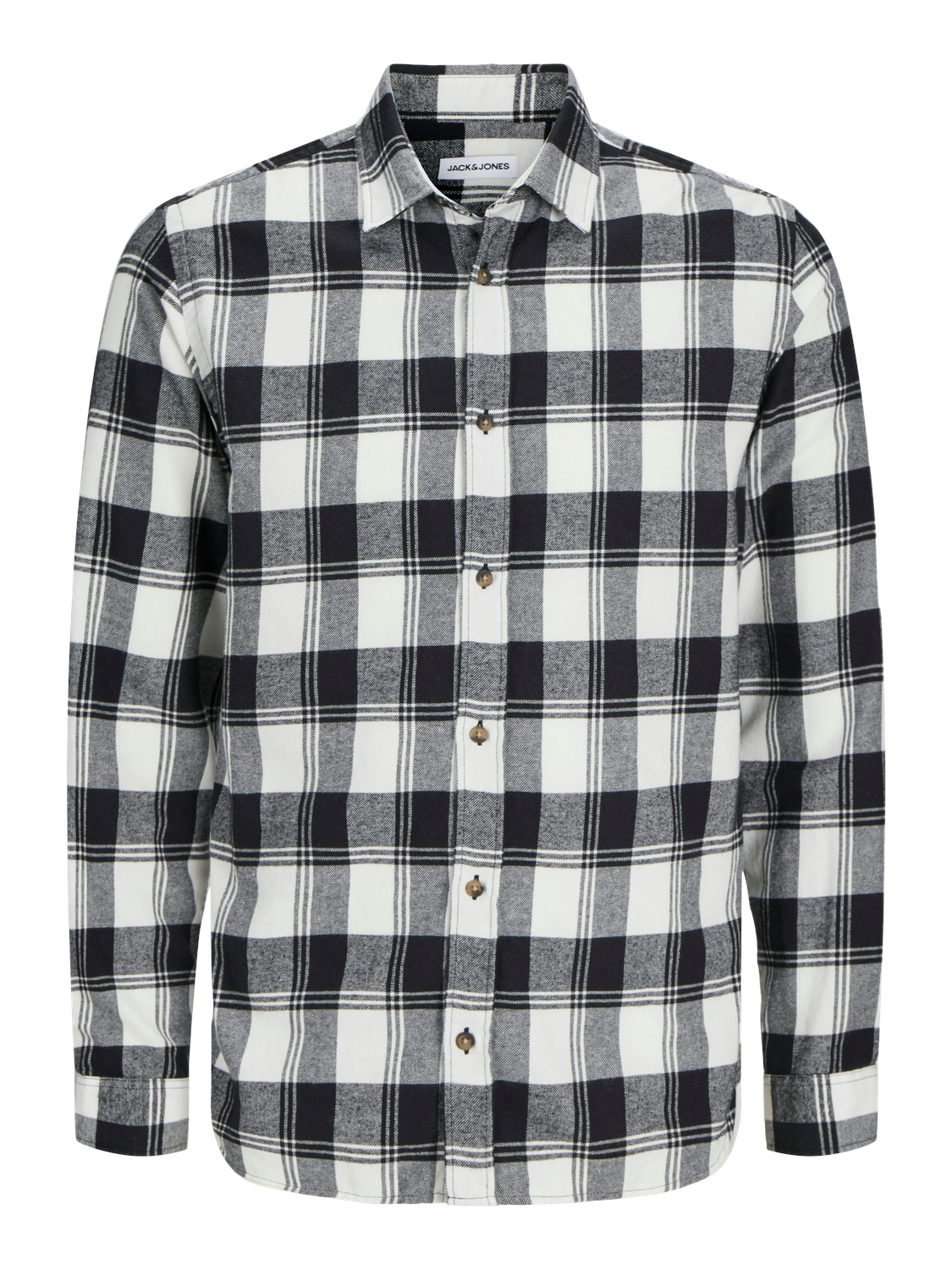 Jack & Jones Langarmhemd »JJJOSHUA FALL BUFFALO SHIRT LS«