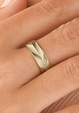 Fossil Fingerring »SADIE, JF04118710«