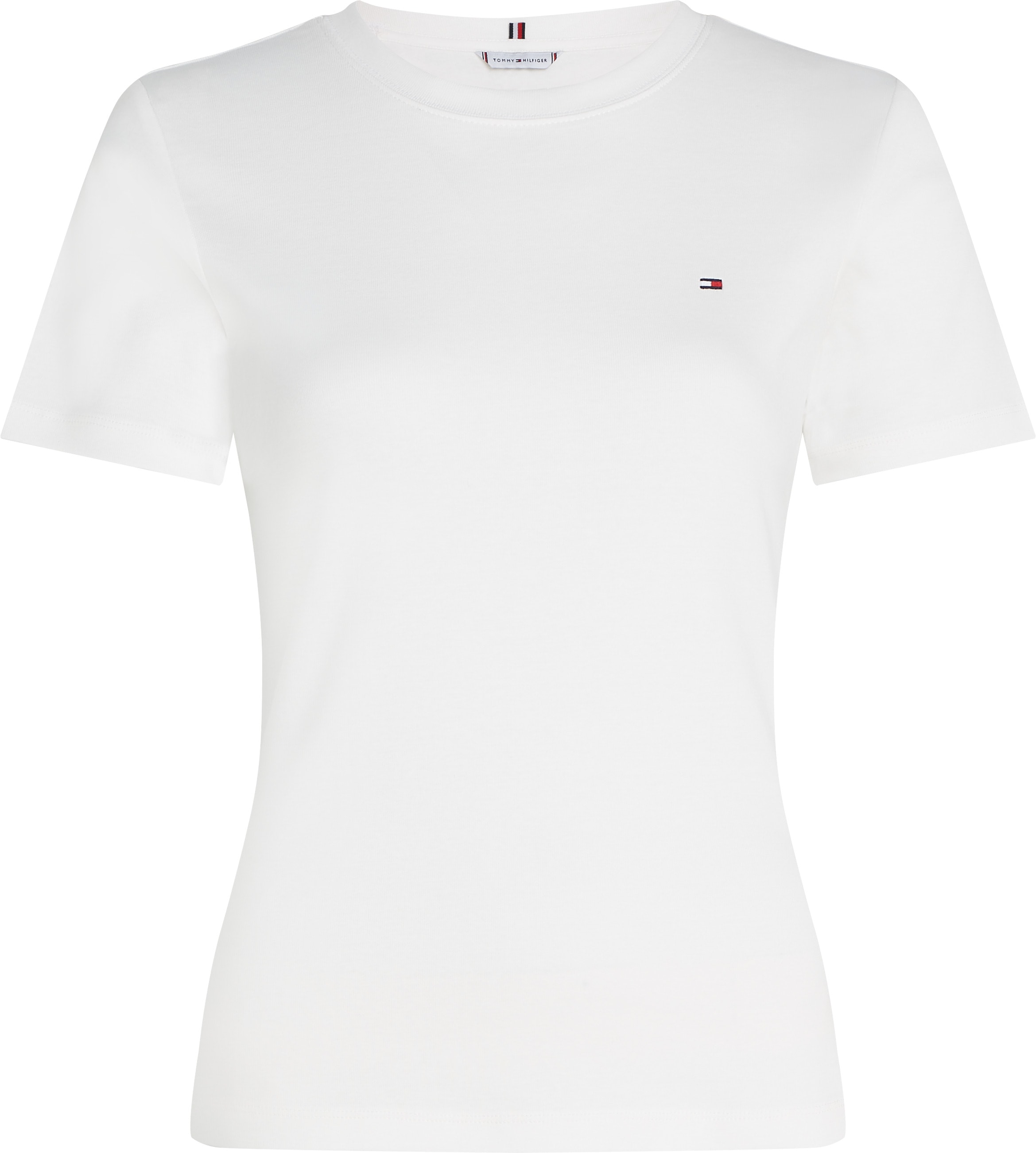 Tommy Hilfiger T-Shirt »SLIM CODY C-NK SS«, mit Logostickerei