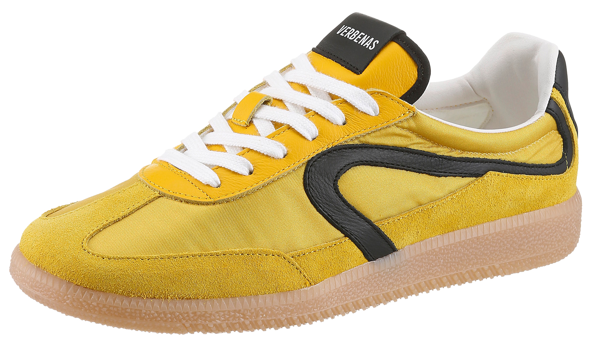 VERBENAS Sneaker »SIMON«  Retrosneaker, Schnürschuh, Freizeitsneaker mit honigfarbener Laufsohle