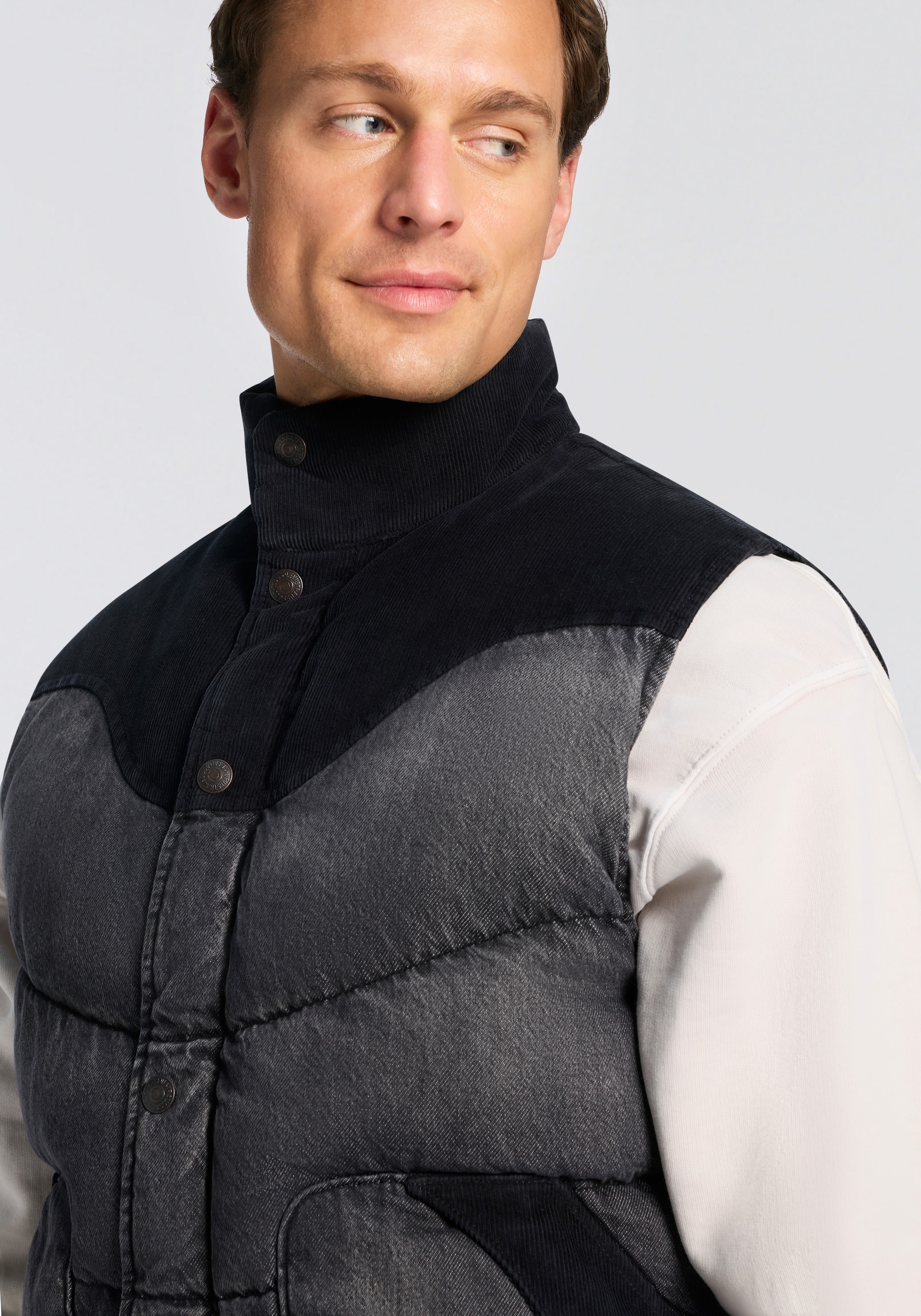 Levi's® Steppweste, Westernstyle