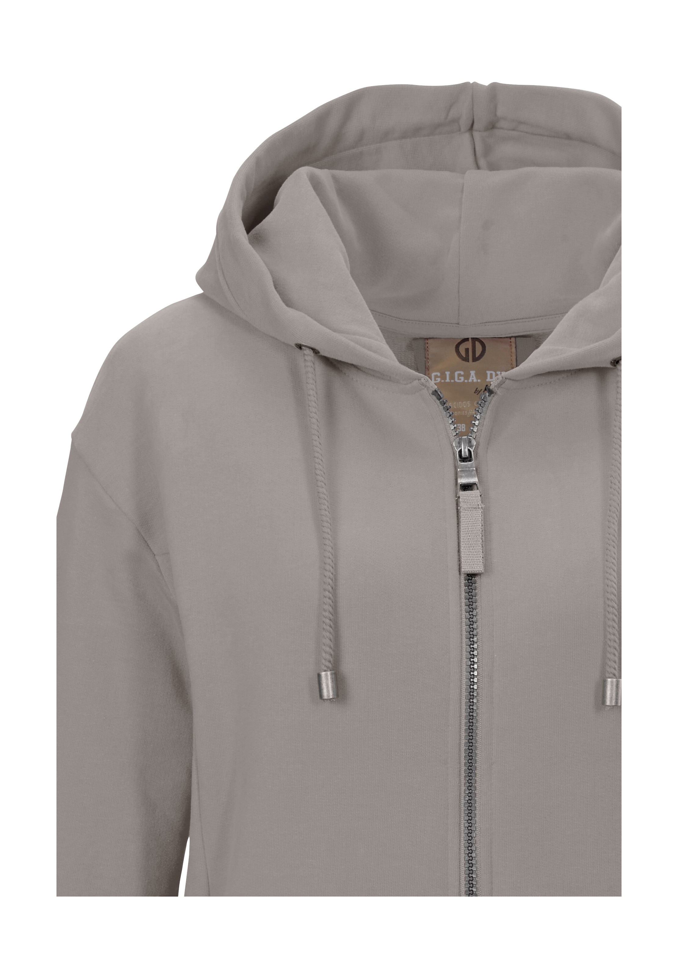 G.I.G.A. DX by killtec Sweatjacke »GS 26 WMN SWT JCKT GOTS« GOTS Bio-Baumwolle, Carbon-Finish, Kapuze, elastische Bündchen