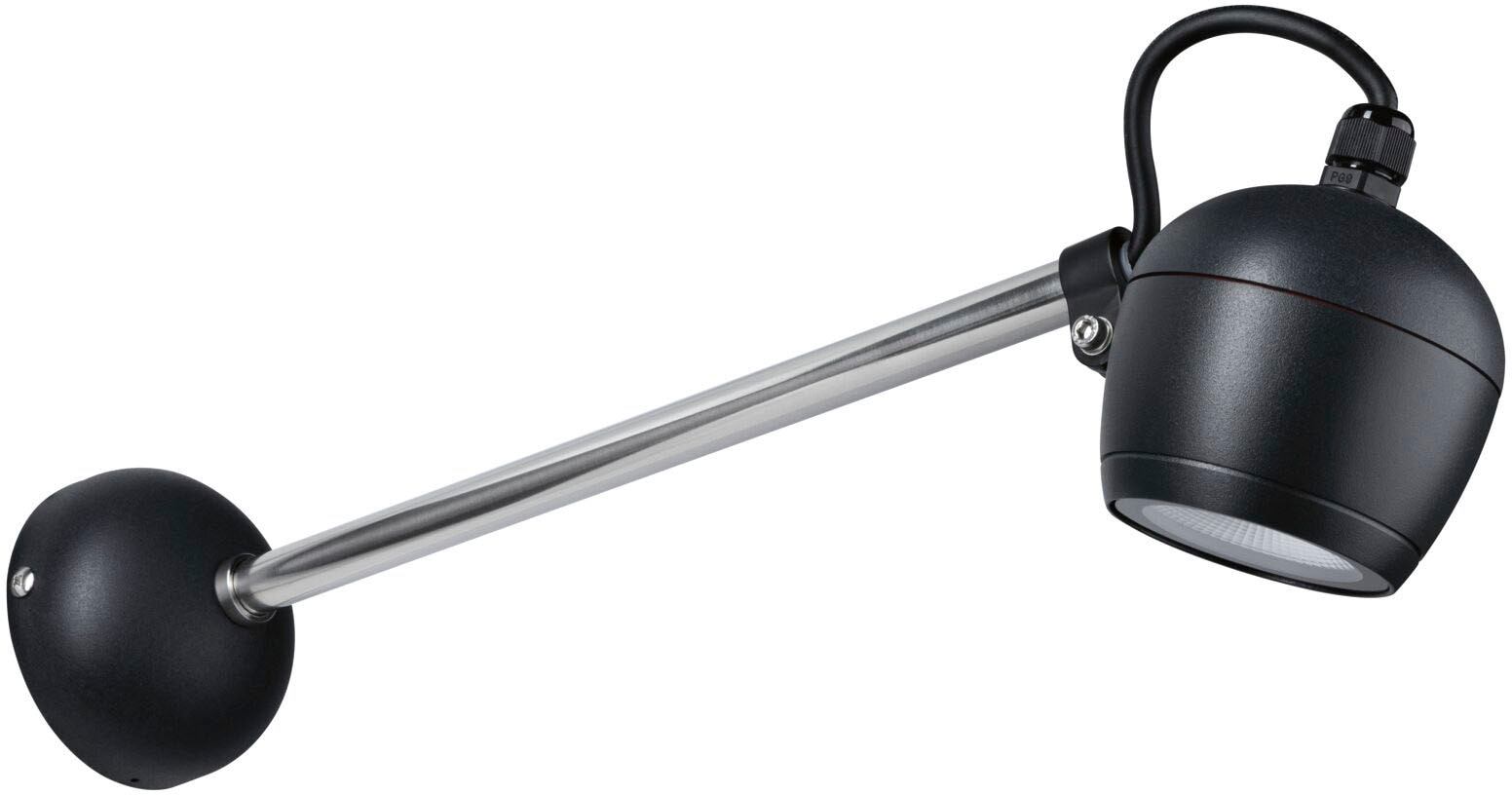 Paulmann LED Außen-Wandleuchte »Kikolo 230V 60° 3000K anthrazit«, 1 flammig