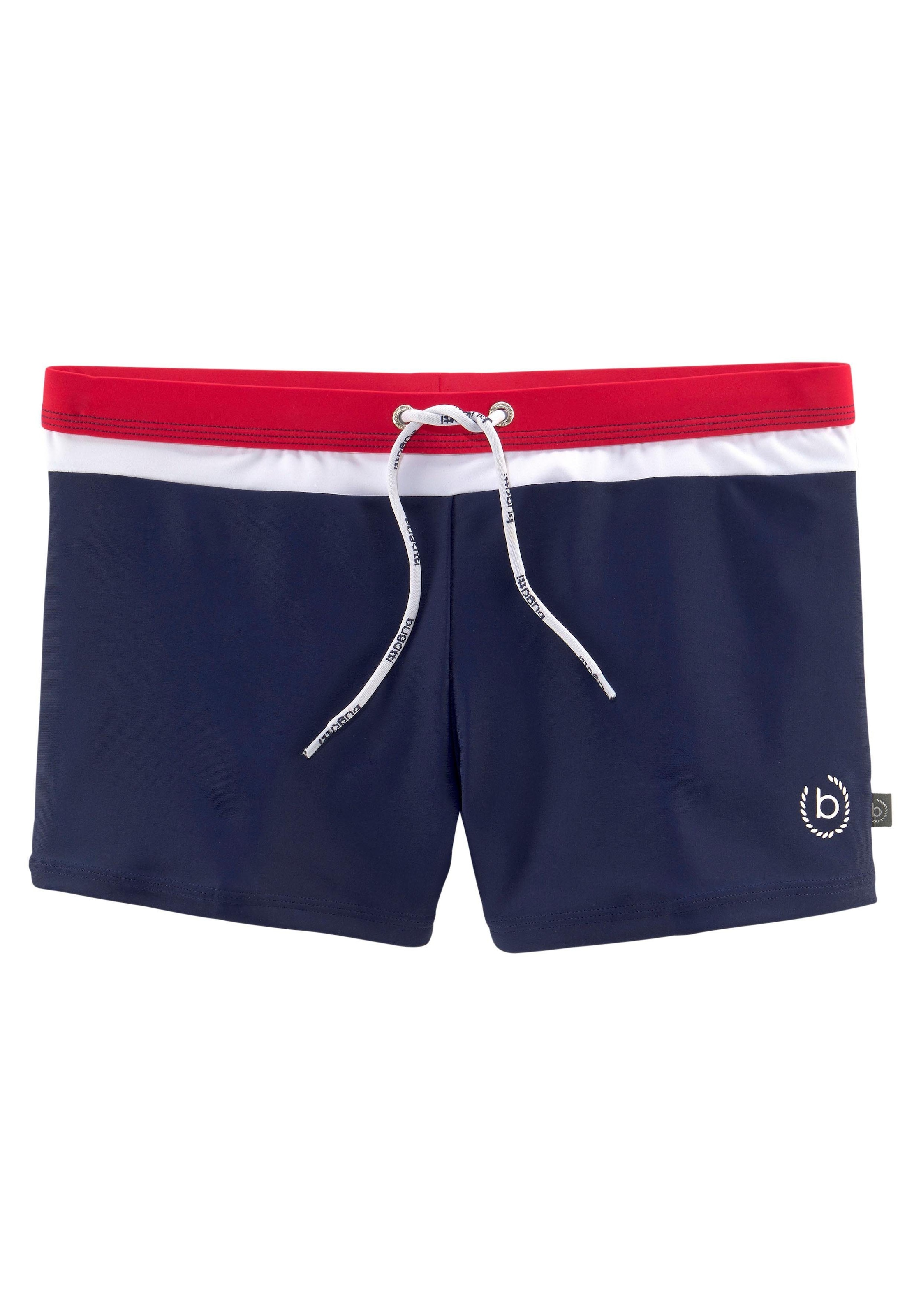 bugatti Boxer-Badehose »Claas«, mit kontrastfarbenen Details