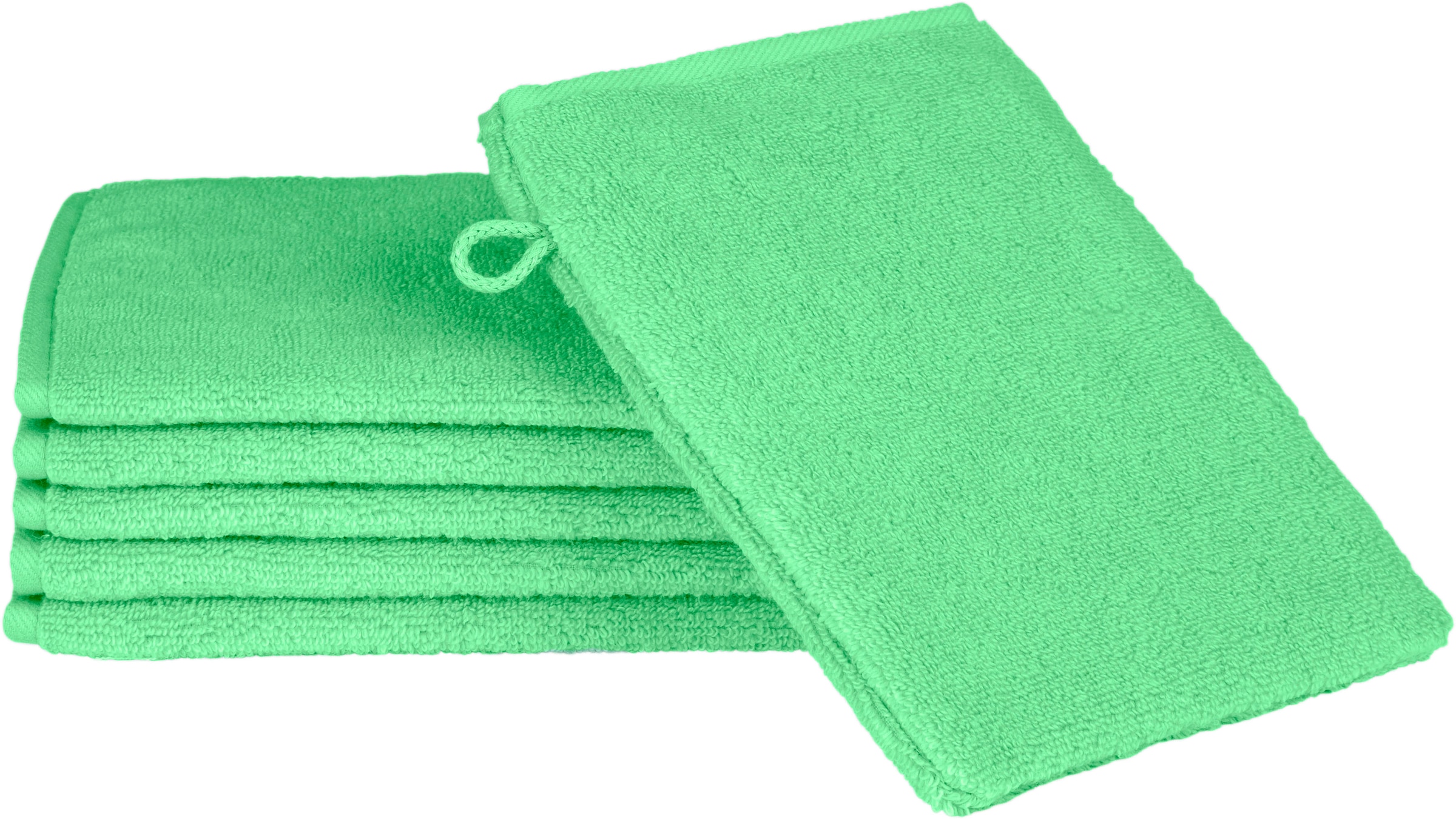 ROSS Waschhandschuh »Sensual Skin«, (6 St.), mit Aloe-Vera-Öl veredelt