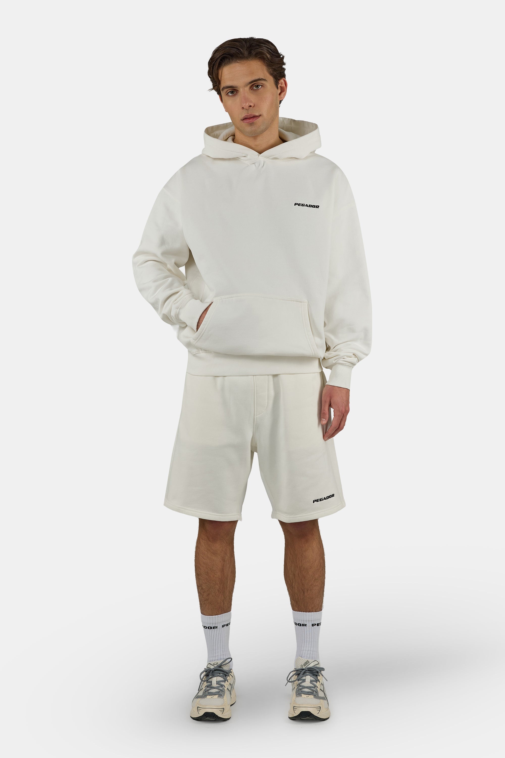 PEGADOR Sweatshorts »LOGO HEAVY SWEAT SHORTS«  Baumwollmischung, regular fit