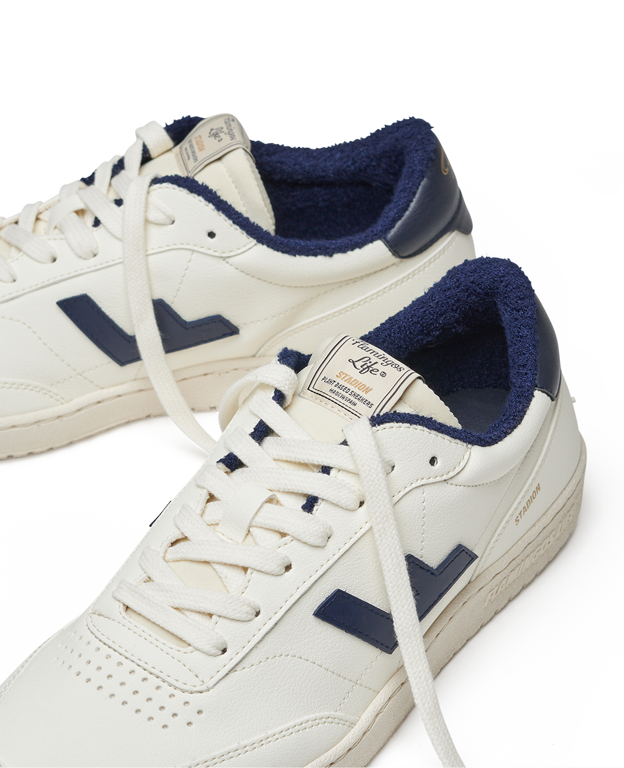 Flamingos Life Sneaker »STADION«, vegane Sneaker, Obermaterial aus 68% Maisresten