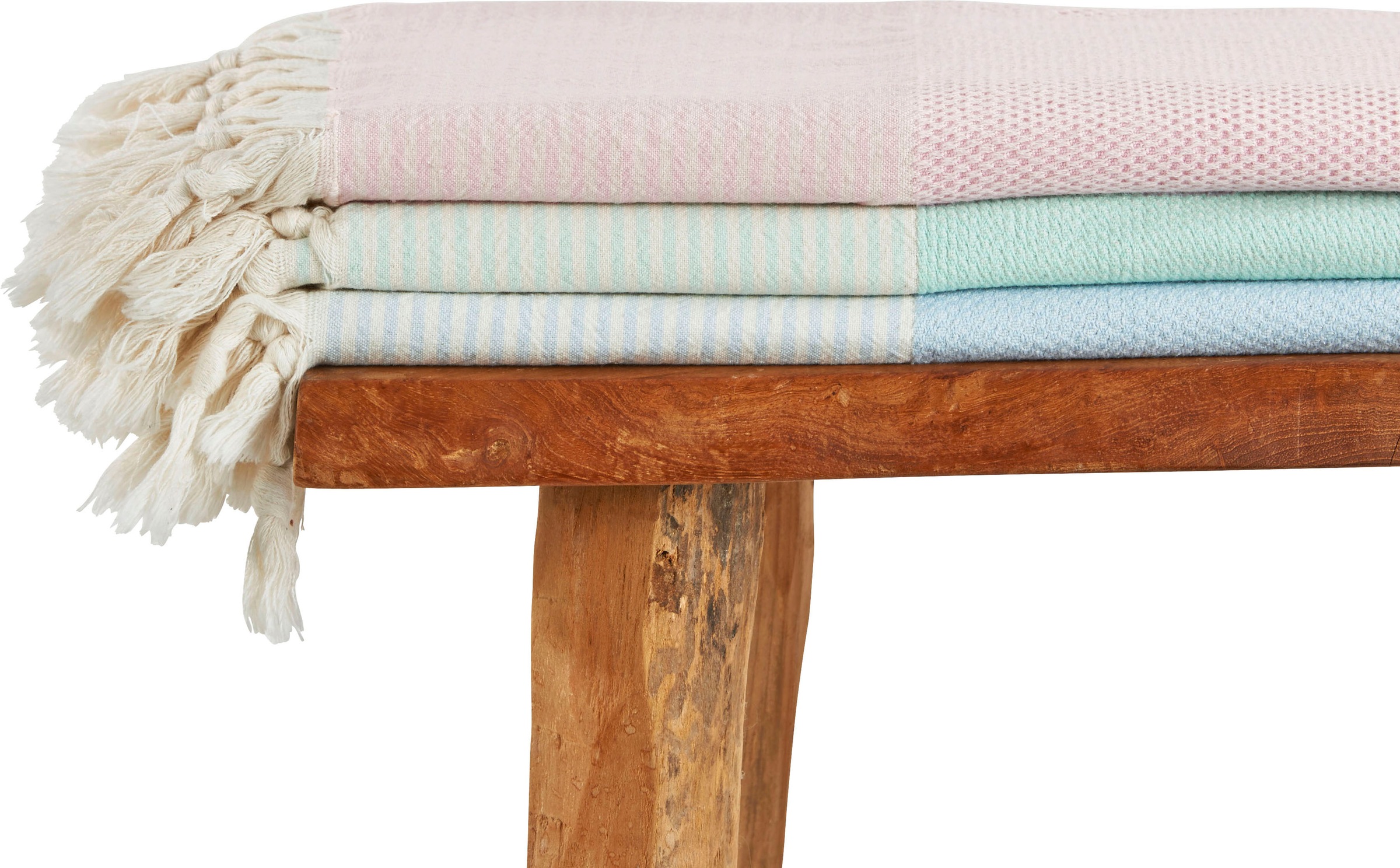 done.® Hamamtücher »Calina« aus leichtem Baumwollstoff