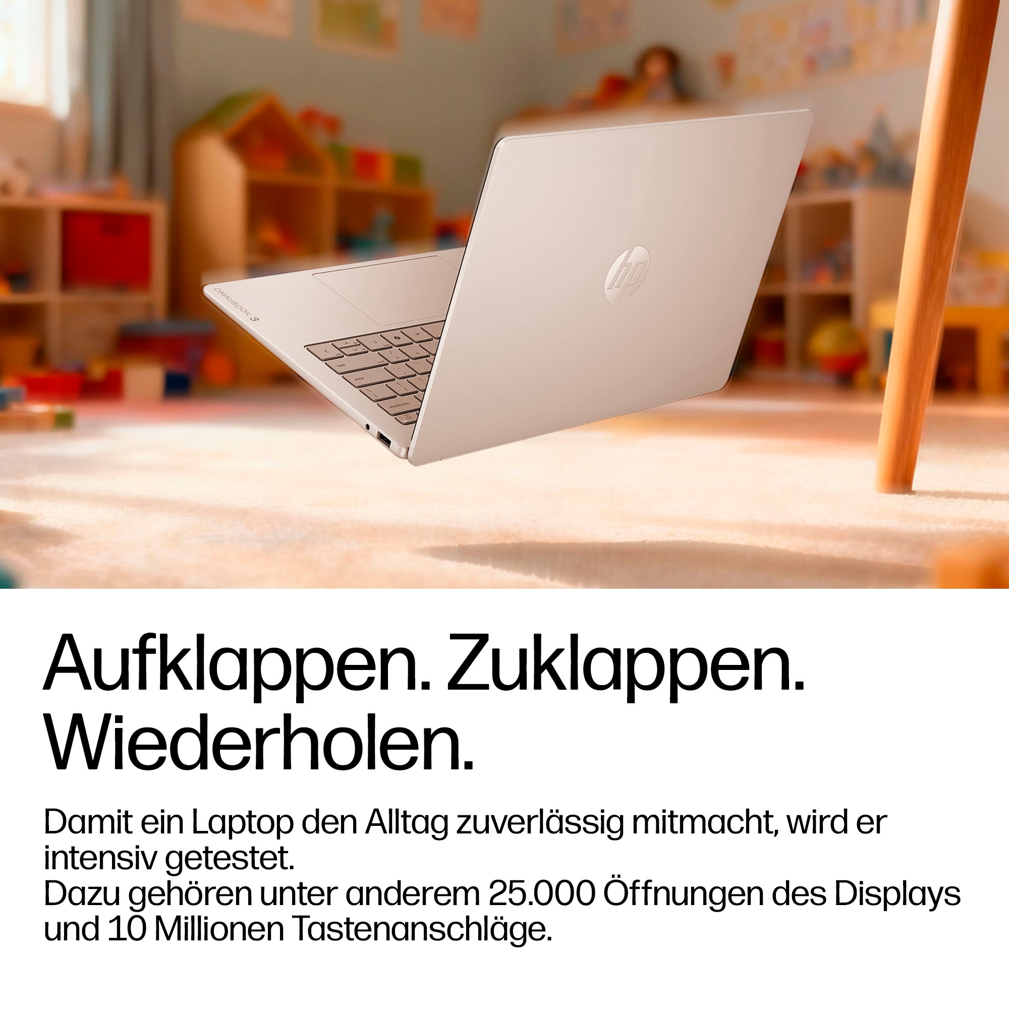 HP Notebook »OmniBook 3 17-dk0512ng« 43,9 cm / 17,3 ″ Intel N-Reihe Intel Graphics 256 GB SSD