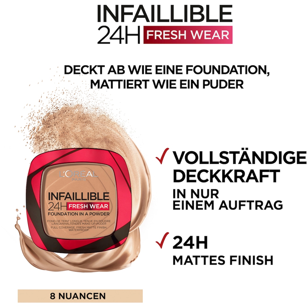 L'ORÉAL PARIS Puder »Infaillible 24H Fresh Wear«