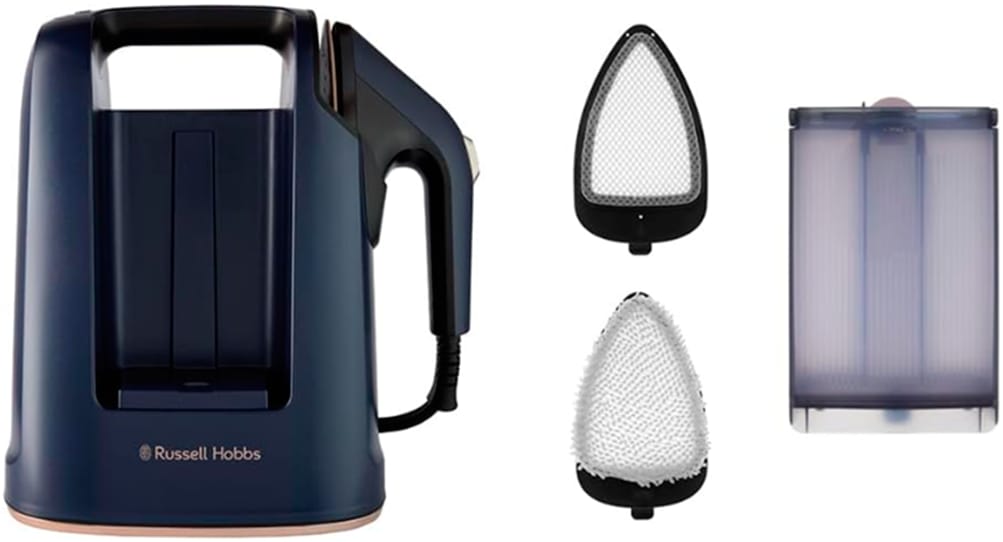 RUSSELL HOBBS Dampfbügeleisen »28550-56, VacuSteam Dampfbürste,« 1400 W 1.400 Watt, 30 g Dampfausstoß, mit Keramik-Bügelsohle, 3 Einstellungen