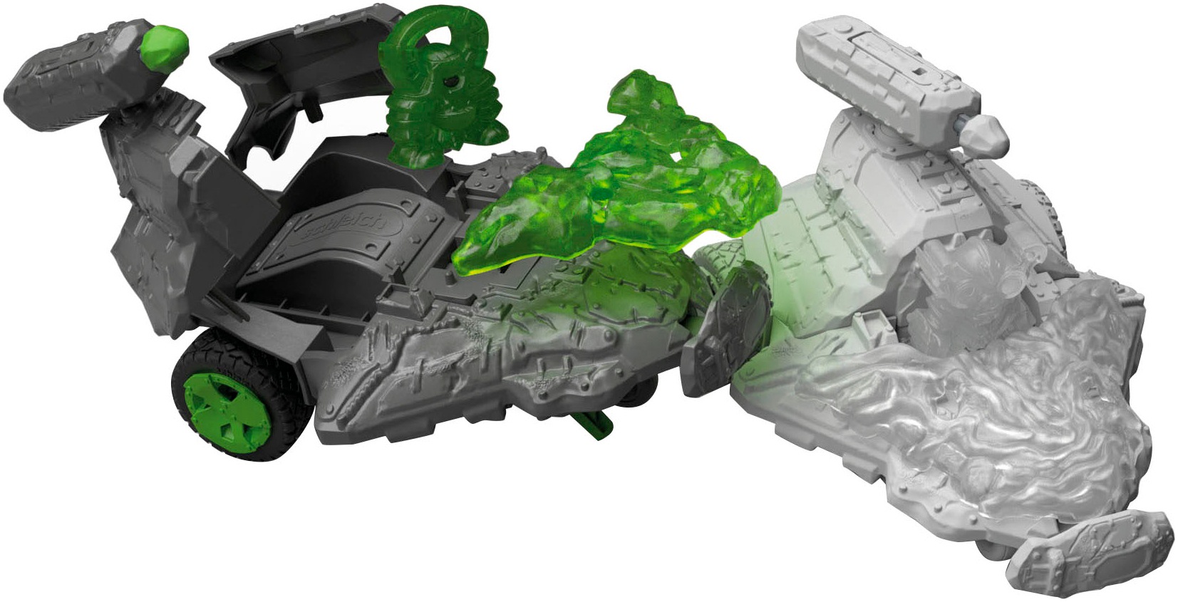 Schleich® Spielzeug-Auto »ELDRADOR® CREATURES, Stein Düsenjet Fahrzeug mit Mini Cretaure (42665)«, Made in Europe