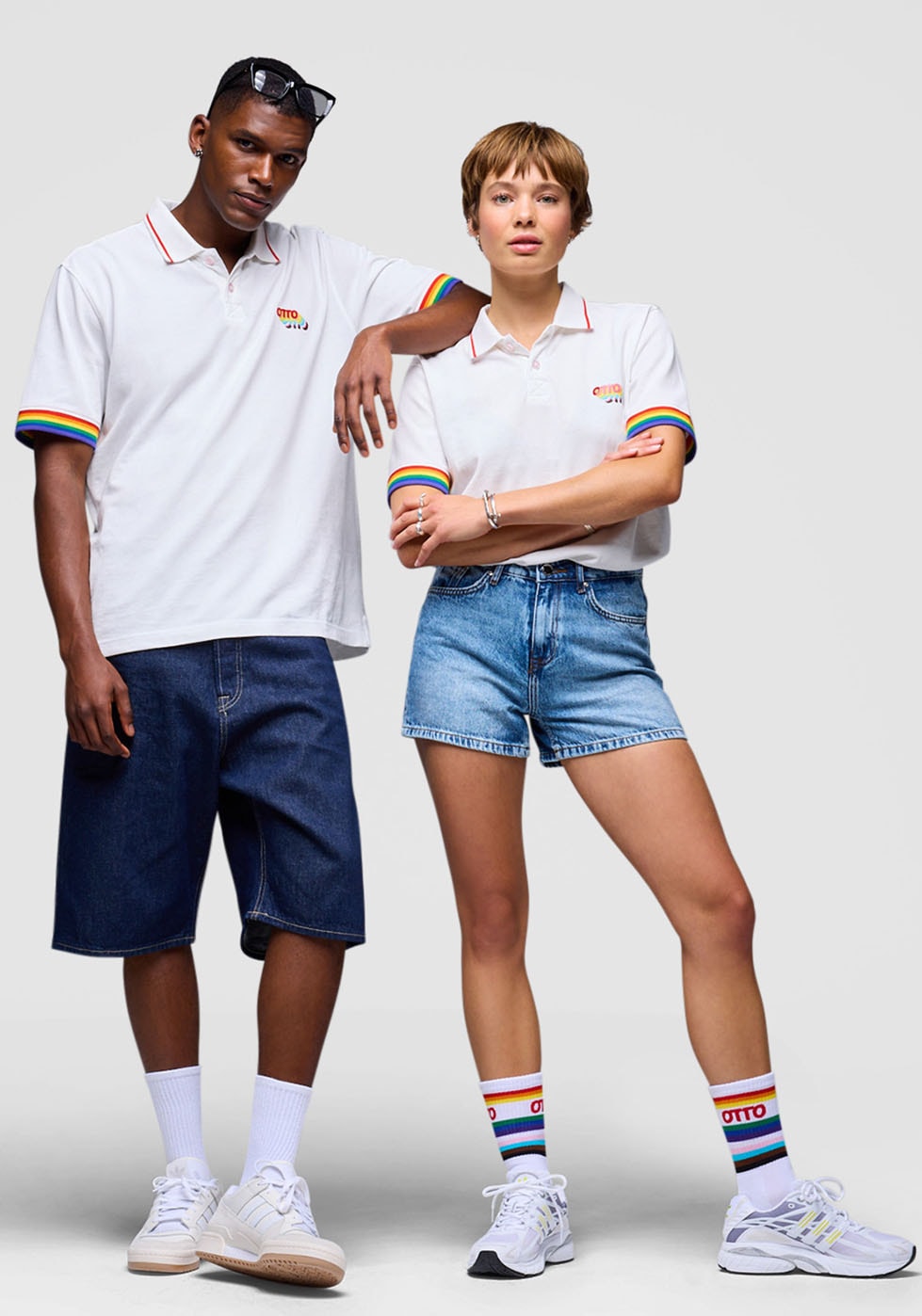 Capelli New York Poloshirt »Otto-Diversity Shirt«, modisches Unisex Pride Polo mit klarer Botschaft