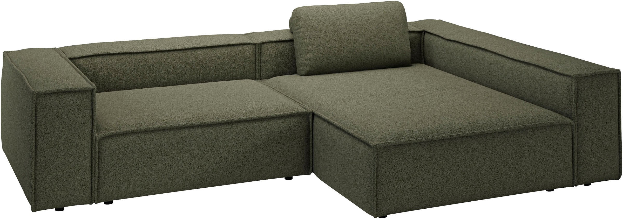 Places of Style Ecksofa »Watertown, moderne XXL L-Form, 306 cm breit«, Komfortabel mit tiefer Sitzfläche – ideal für große Wohnräume