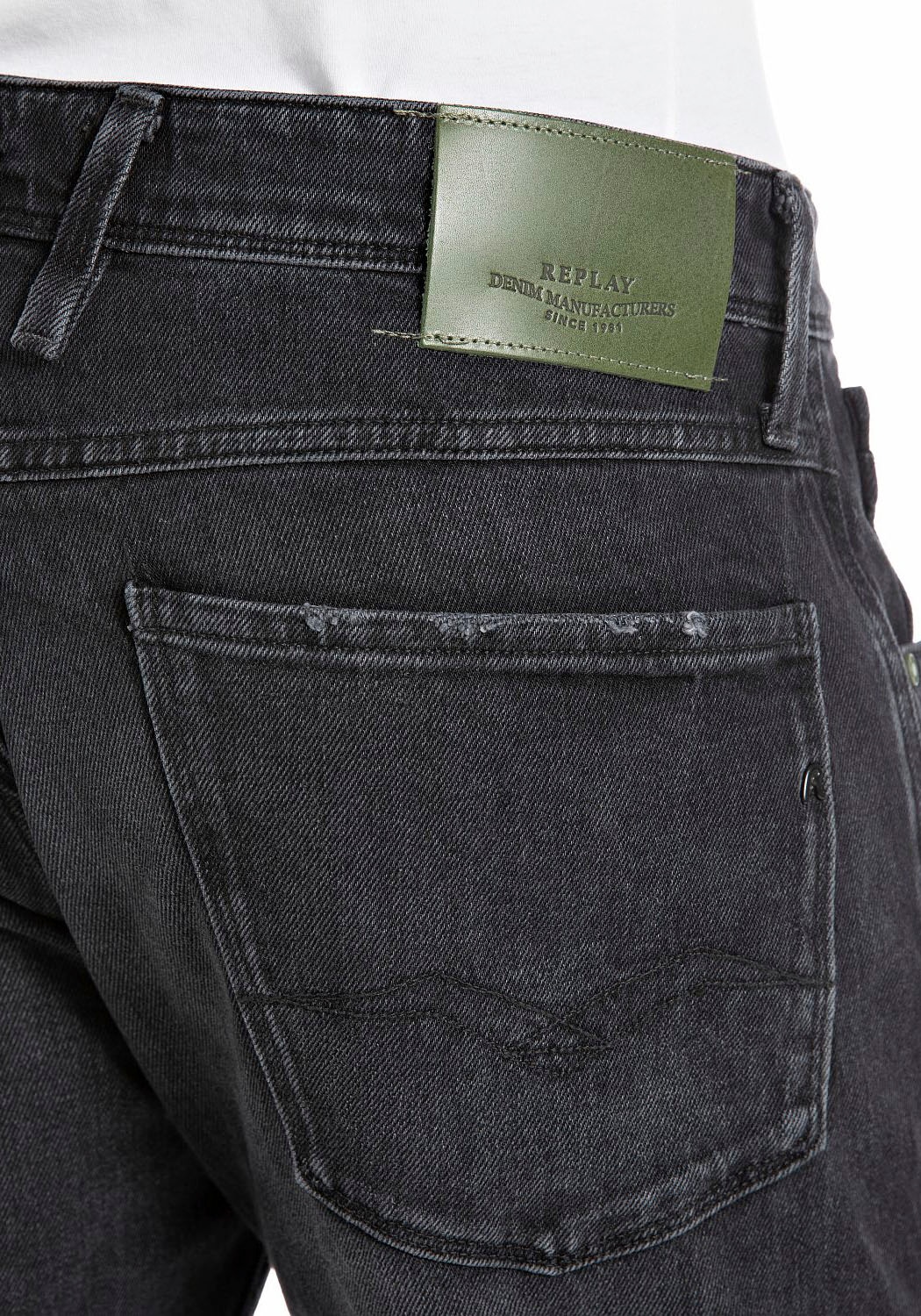 Replay Slim-fit-Jeans »ANBASS HYPERFLEX BIO«