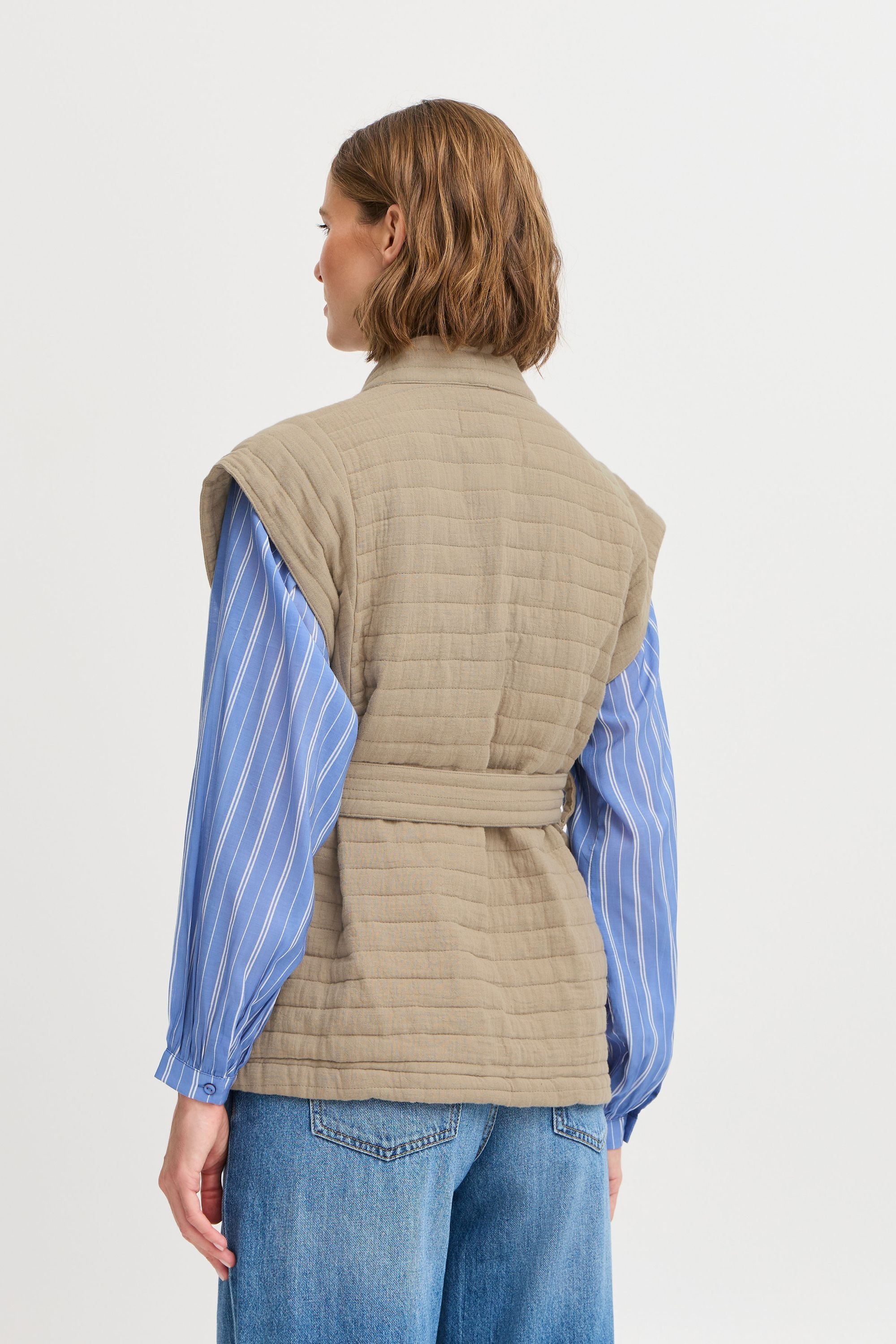 b.young Strickjacke »Strickjacke BYESTINO WAISTCOAT -«