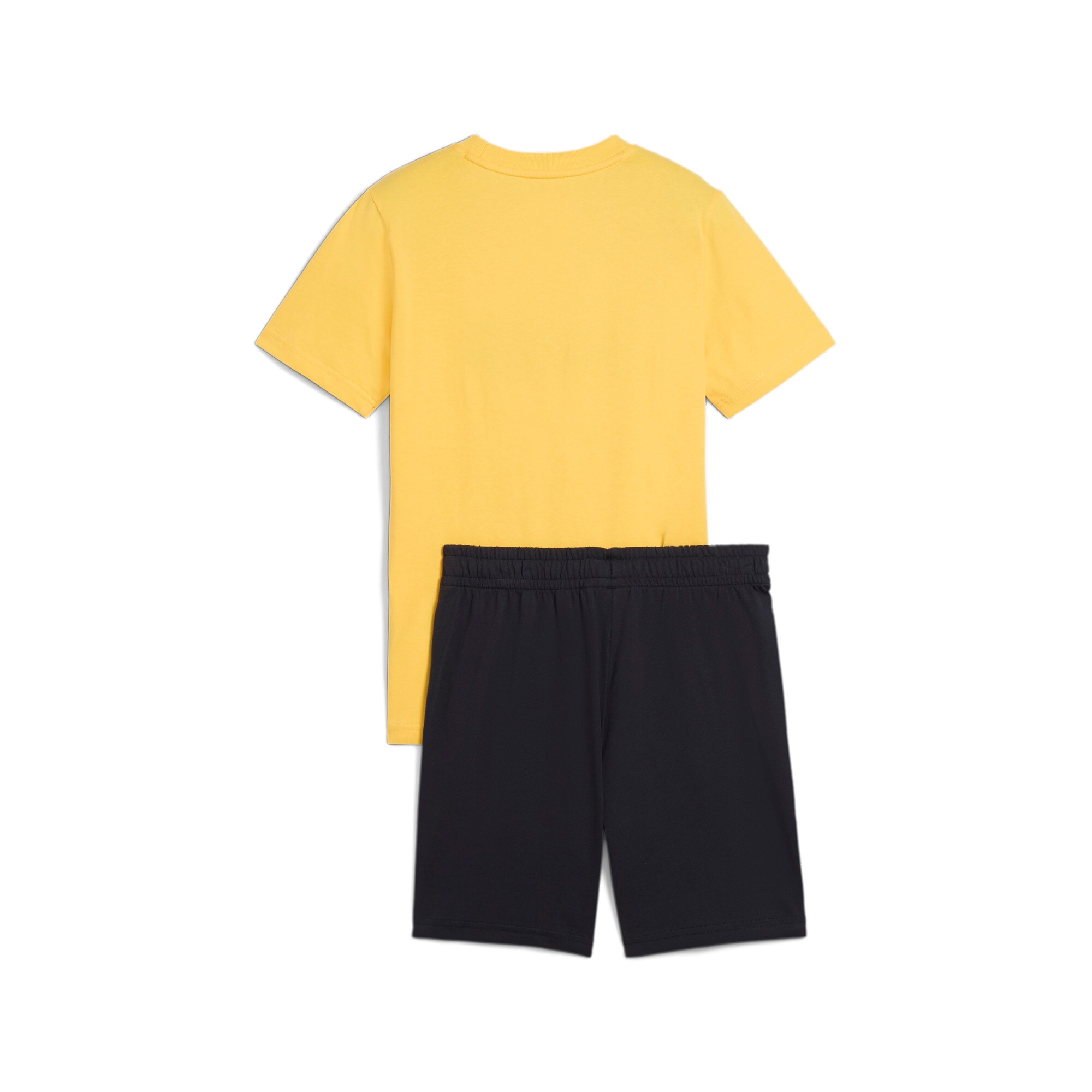 PUMA Trainingsanzug »ESS 2 COLOR NO. 1 LOGO TEE AND SHORTS SET B«, (2 tlg.)