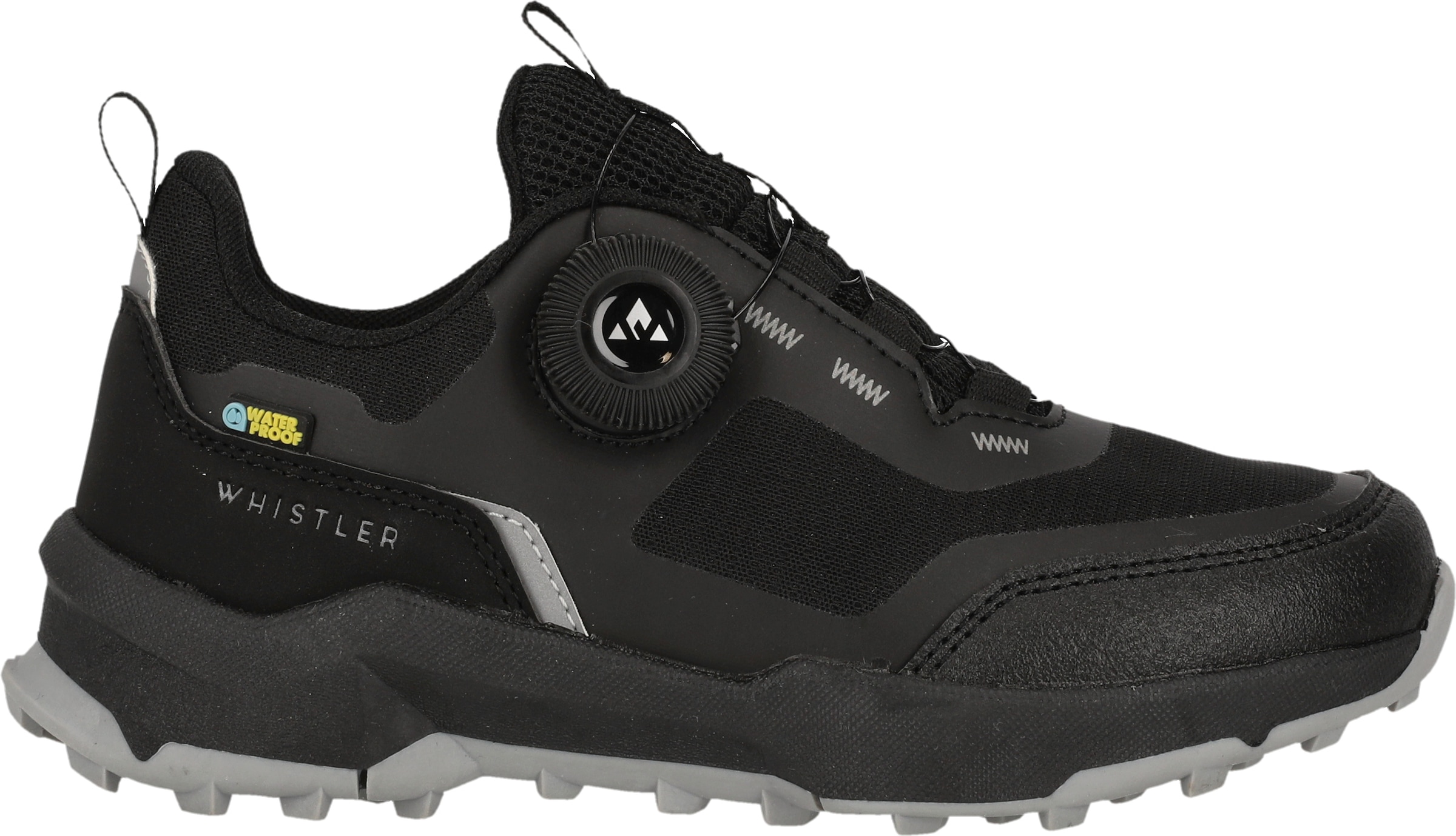 WHISTLER Outdoorschuh »MENFI Q-LOCK KIDS SHOE WP«  Winterschuh, wasserdicht, sportlicher Stil, mit Gummilaufsohle