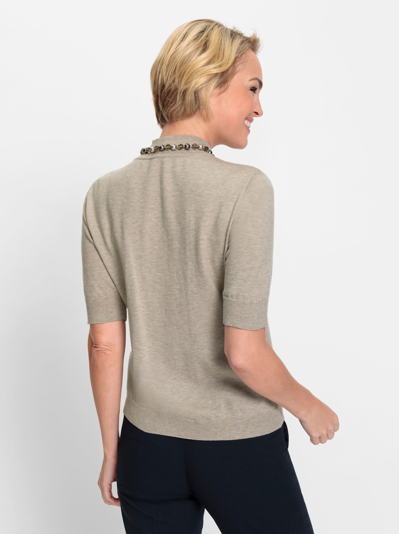 Classic Kurzarmpullover »Pullover«