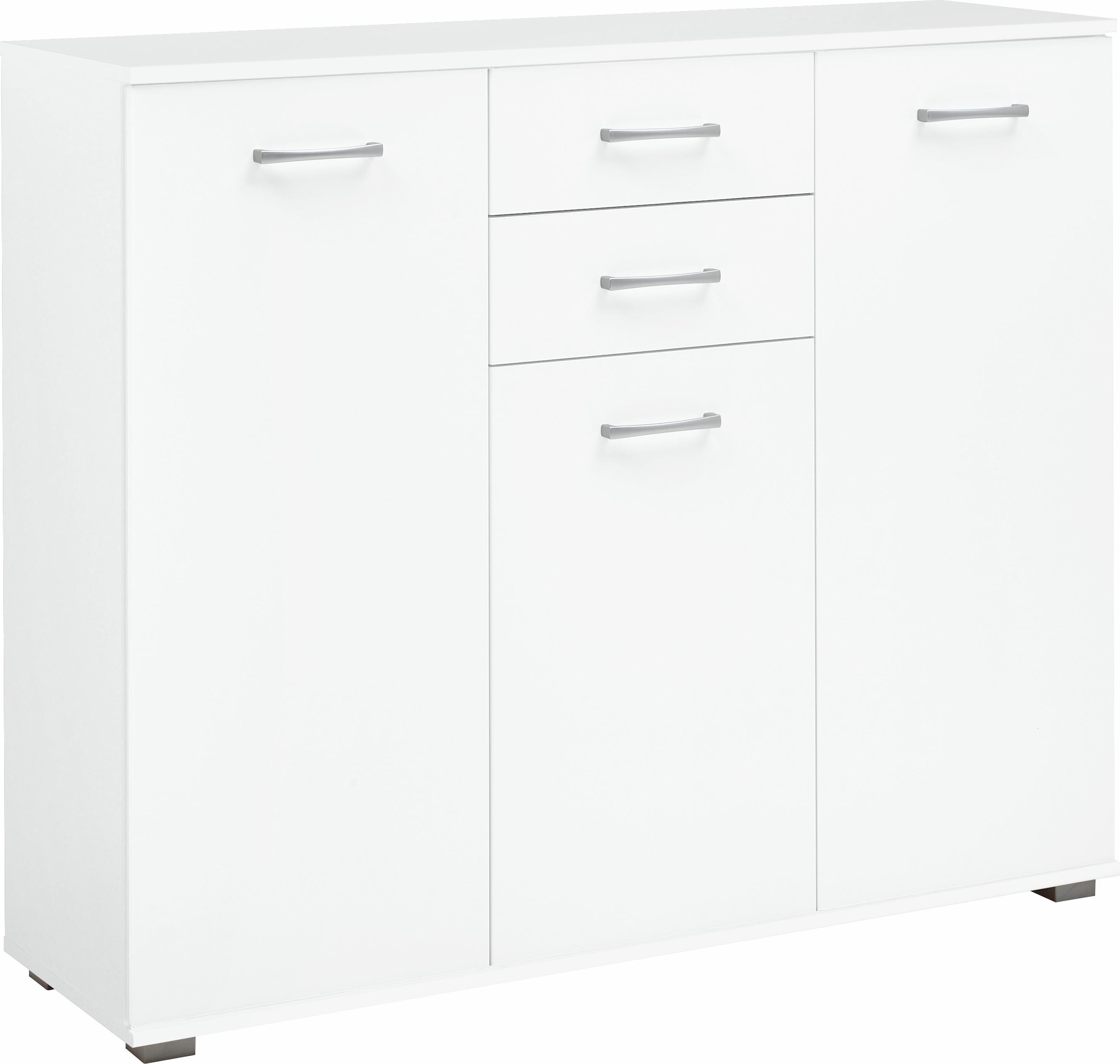 priess Kombikommode "Barcelona mit 4 Schubkästen und Tür in 6 Farben"