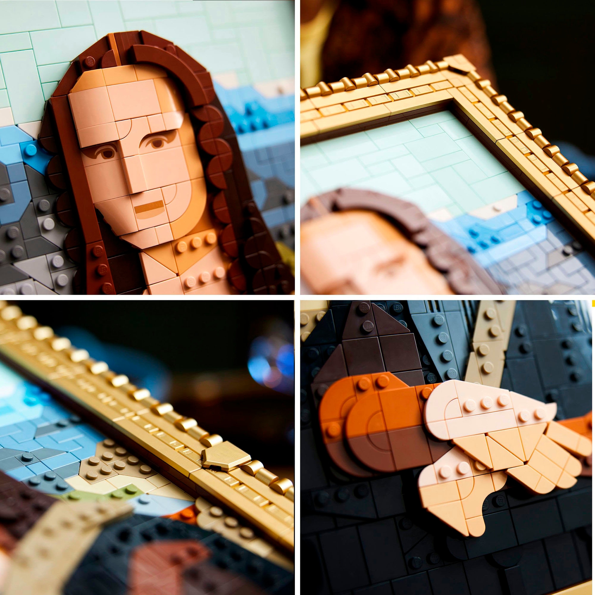 LEGO® Konstruktionsspielsteine »Mona Lisa (31213), LEGO ART«, (1503 St.), Made in Europe