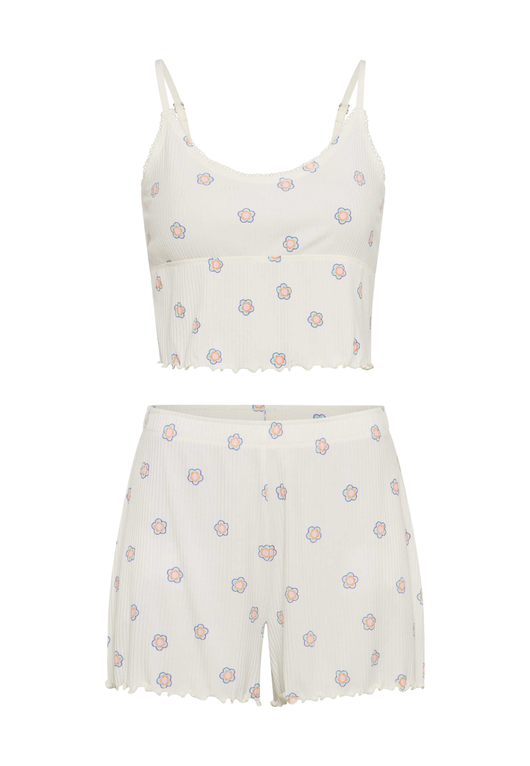 LSCN by LASCANA Shorty Set, 2 tlg. All-over Print