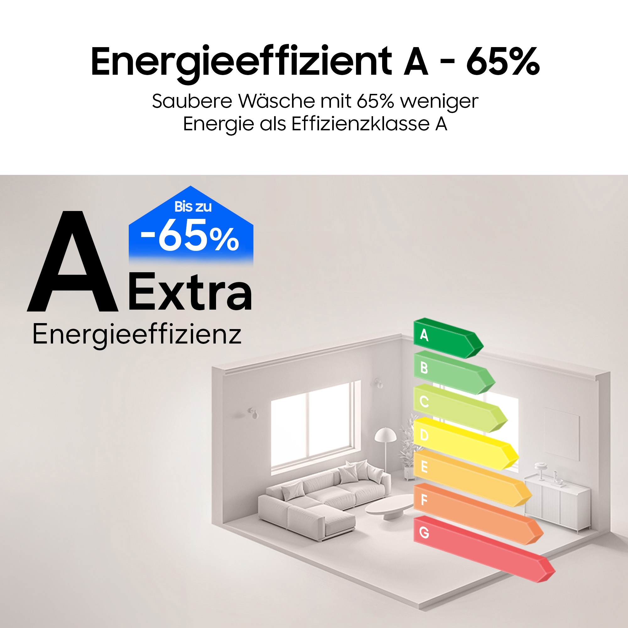 Samsung Waschmaschine »WF90H09C4W« 9 kg 1400 U/min Großes 7" Touchdisplay   So smart wie dein Phone