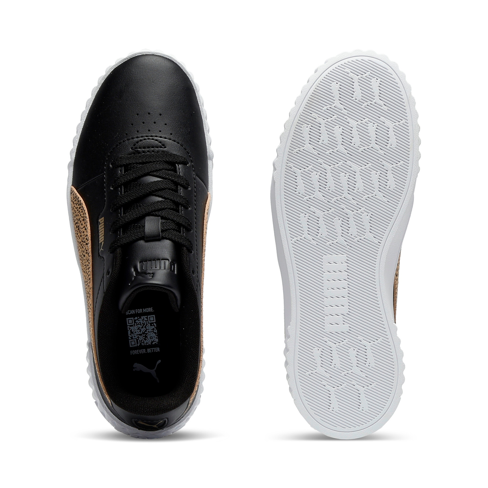 PUMA Sneaker »CARINA 3.0 TOPCAT«  sportlicher Stil, mit Schnürung, Innenmaterial aus Textil